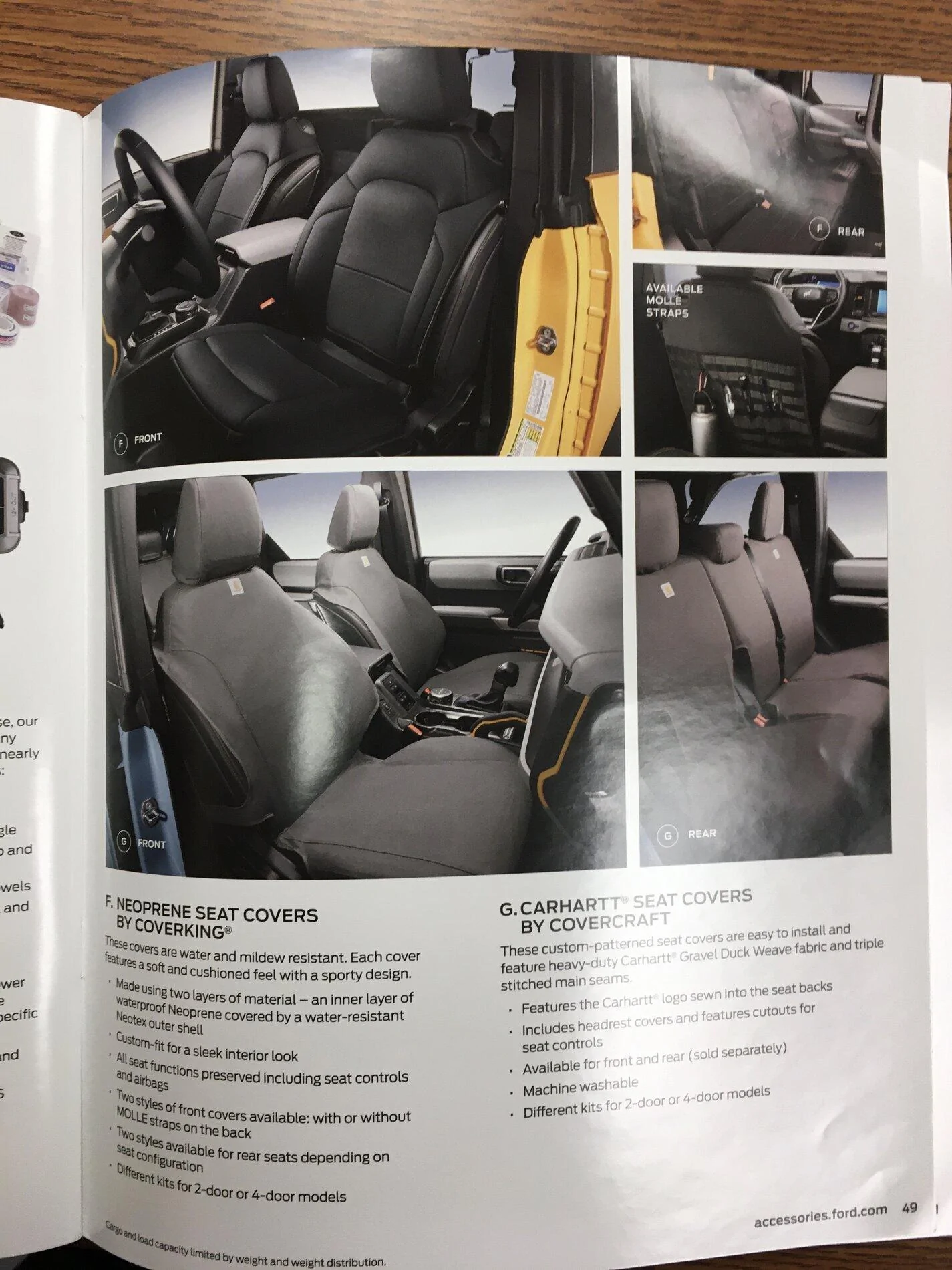 Ford Bronco Ford Bronco Accessories Catalog w/ Part Numbers and Retail Pricing C2E2237B-83DF-467C-BCF3-D73FAA30E248