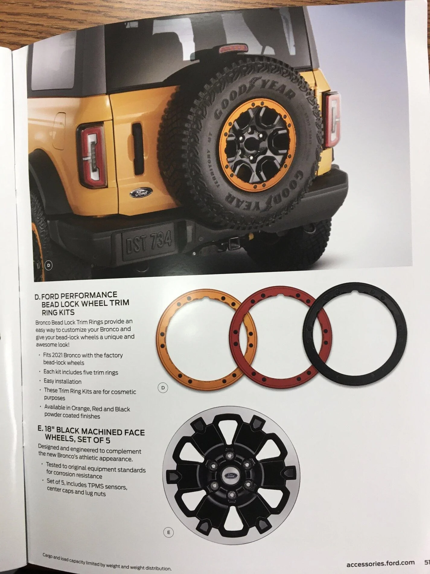 Ford Bronco Ford Bronco Accessories Catalog w/ Part Numbers and Retail Pricing 85D039E5-6C2D-4FDB-BA8E-E451D90F63AA