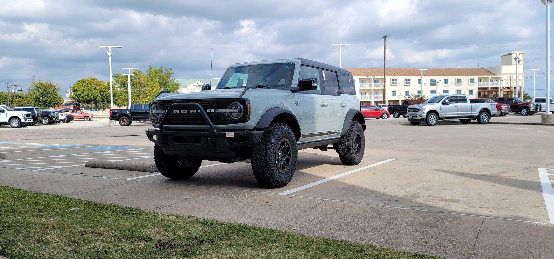 Ford Bronco Picked up First Edition today. 20211020_145703