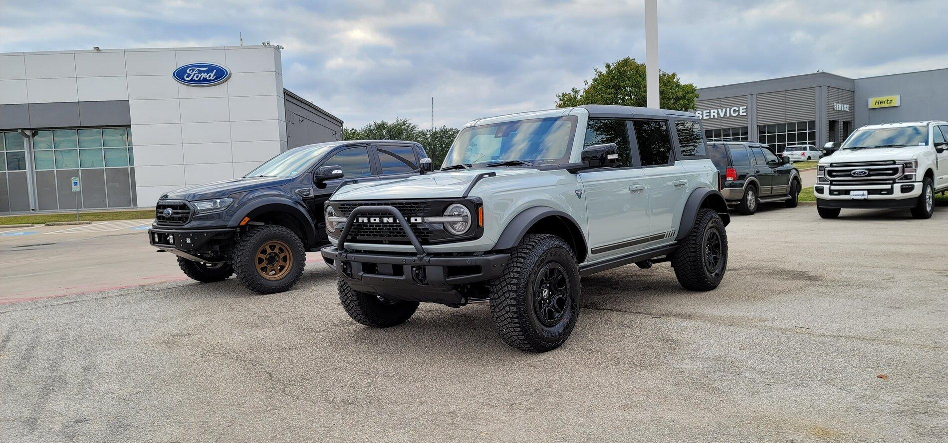 Ford Bronco Picked up First Edition today. 20211020_175316
