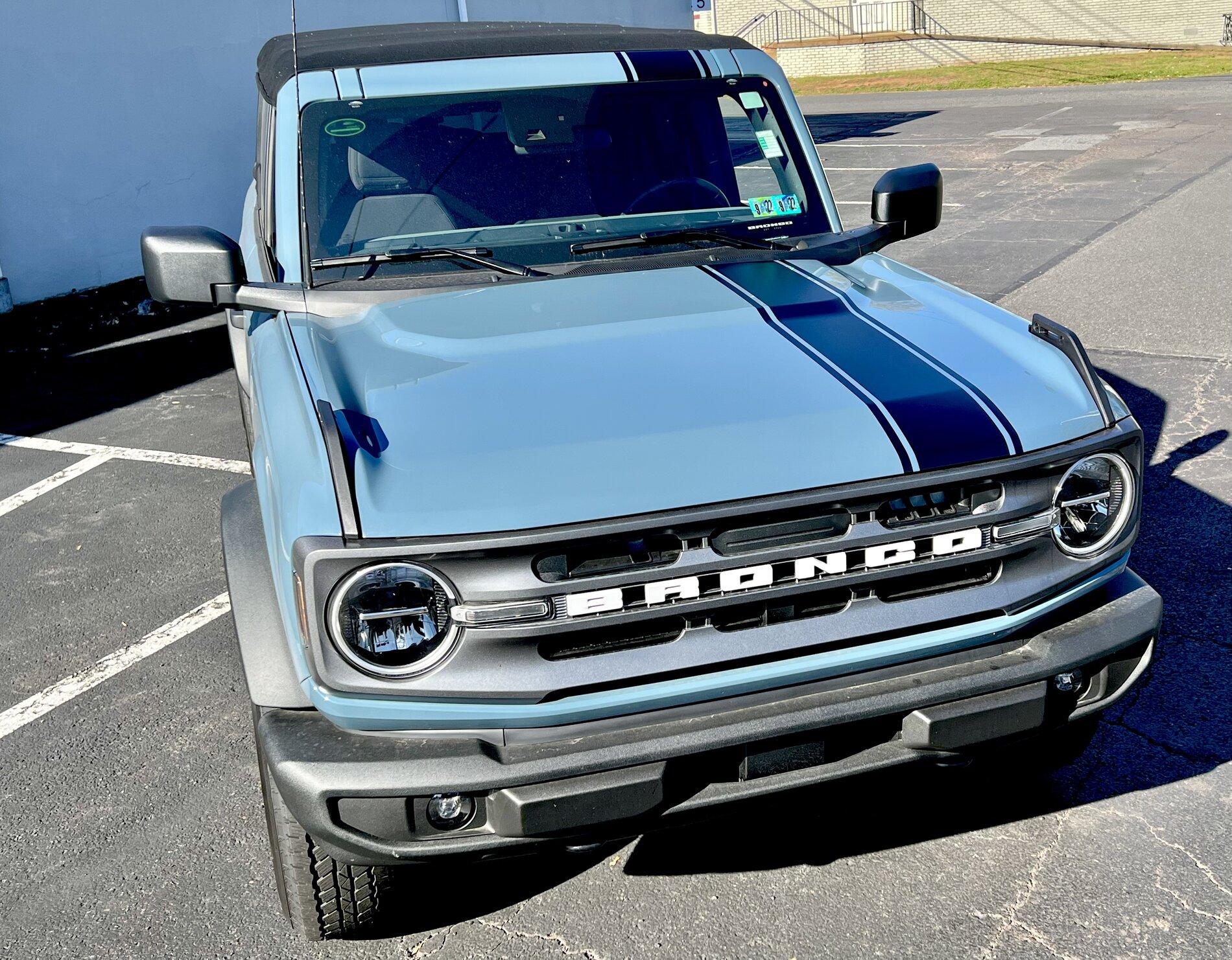 Ford Bronco New Offset Rally Stripes Added! IMG_0238