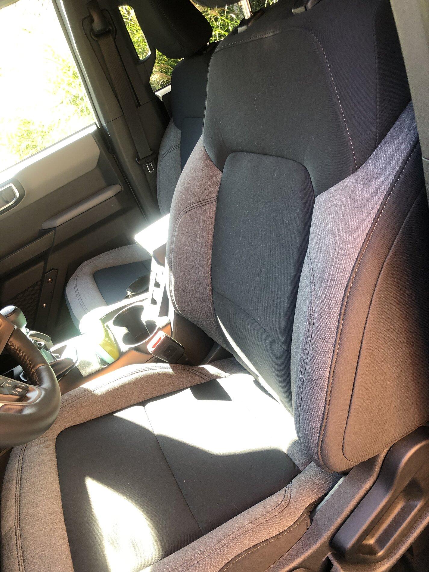Ford Bronco Bronco seats uncomfortable? 6A82E423-9783-4E5E-8FF7-1491C495FBA7