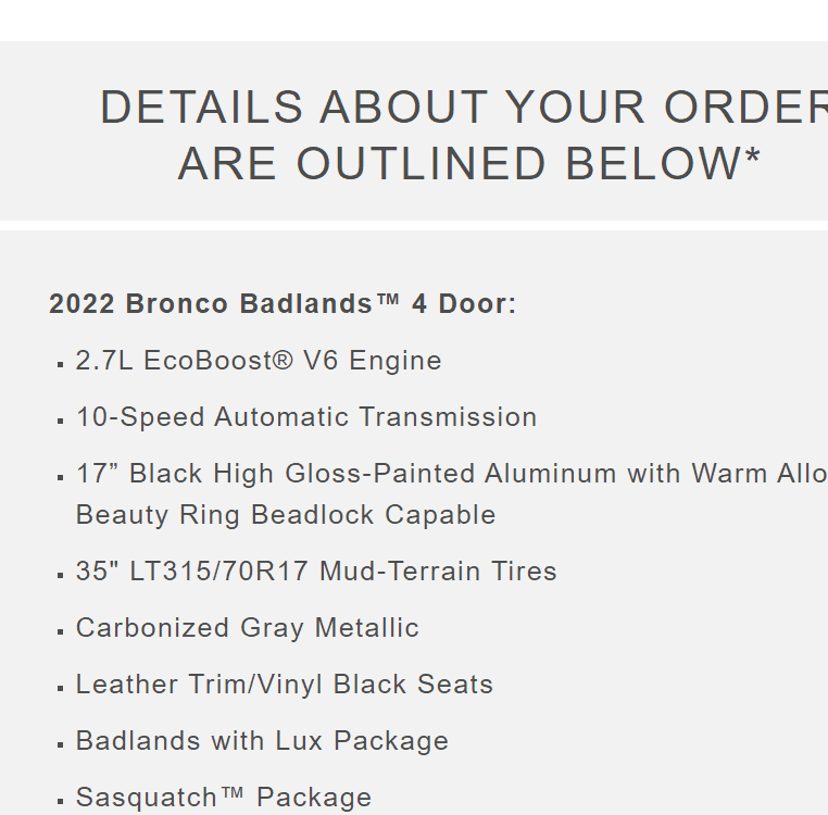Ford Bronco Convert my 21 to 22?? 1634842455135