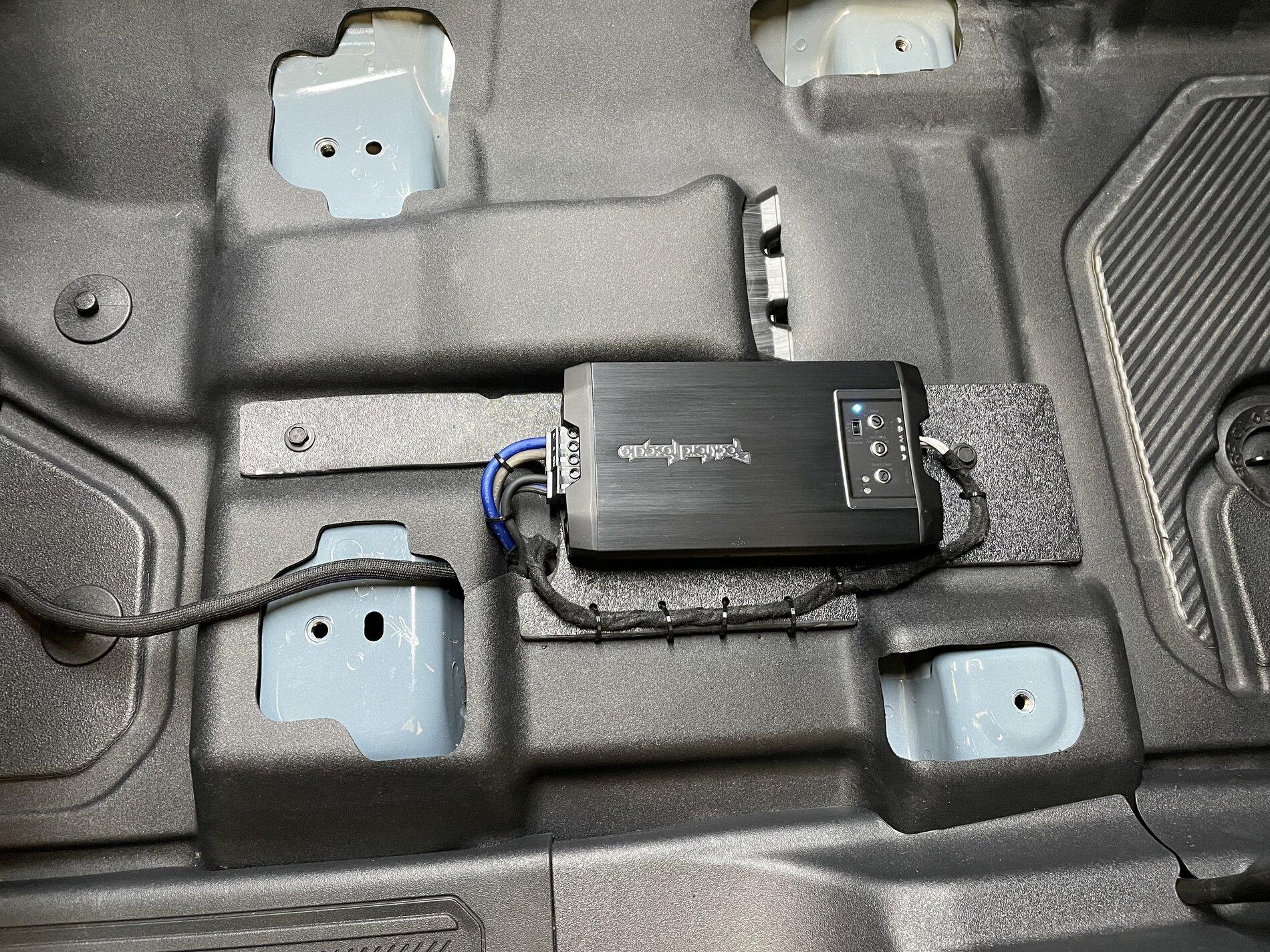Ford Bronco Subwoofer & Amp Install in B&O System (OuterBanks/LUX/Sasq/B&O/4dr) - Writeup DIY IMG_0954