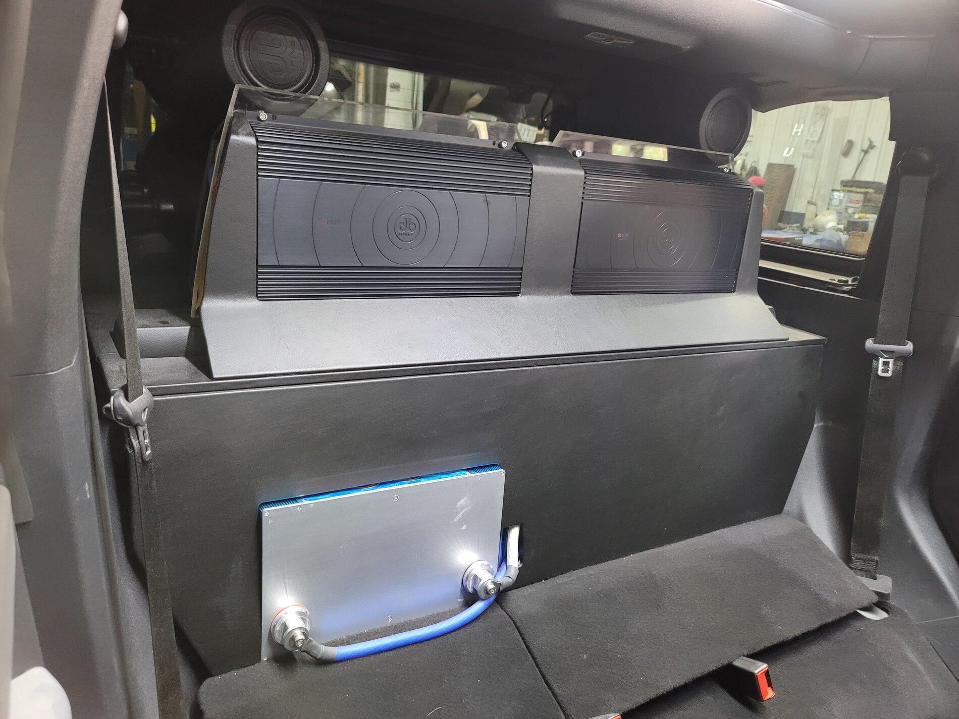 Ford Bronco Subwoofer & Amp Install in B&O System (OuterBanks/LUX/Sasq/B&O/4dr) - Writeup DIY 20210914_164231
