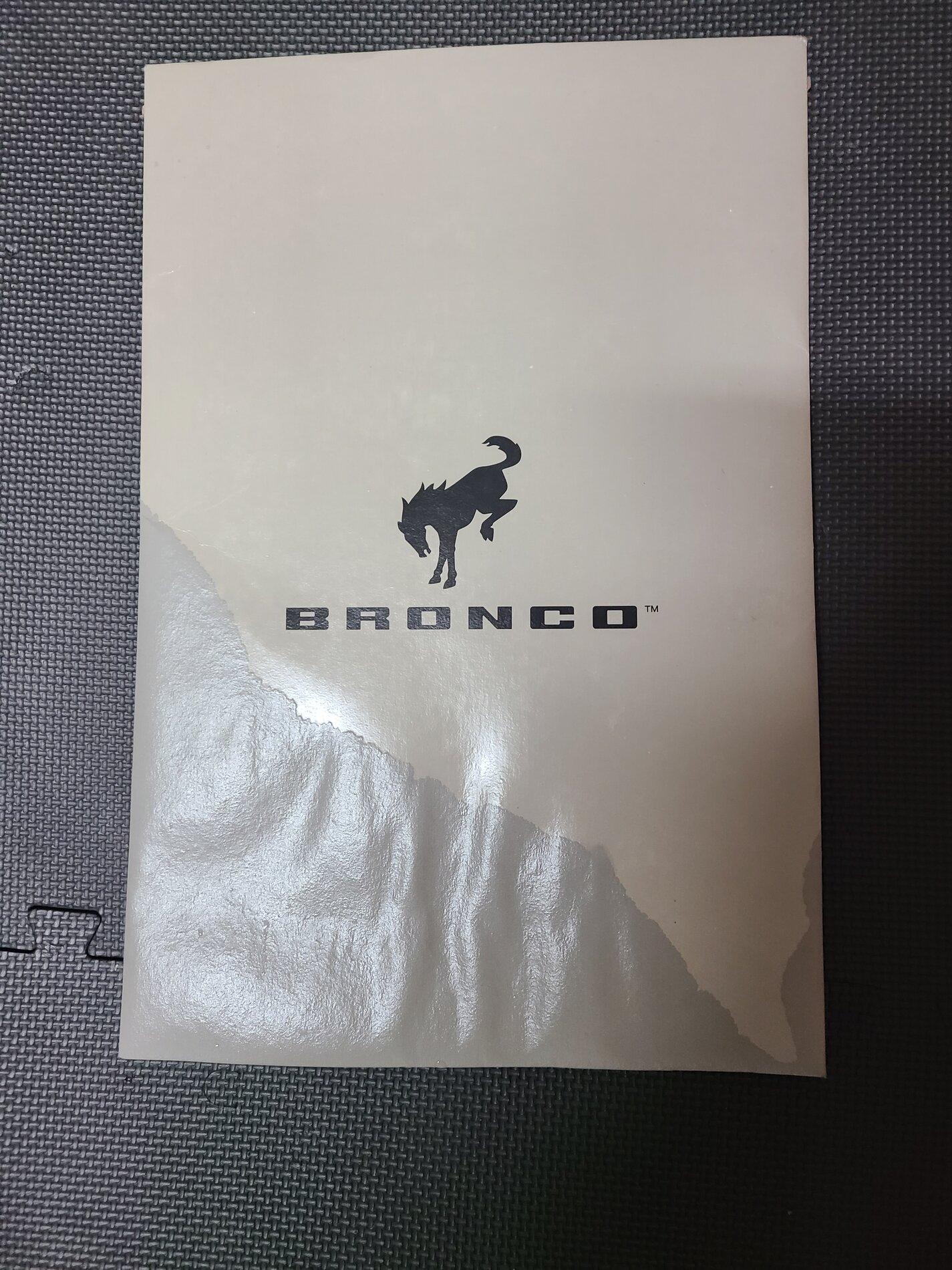 Ford Bronco New Gift arrived (mini Broncos) 20210722_182019