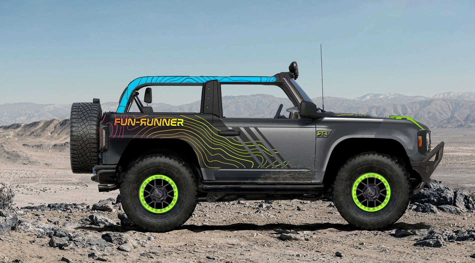 Ford Bronco Revealed: Custom Build Broncos to Debut at SEMA 2021 2021 Bronco RTR Fun-Runner by RTR Vehicles