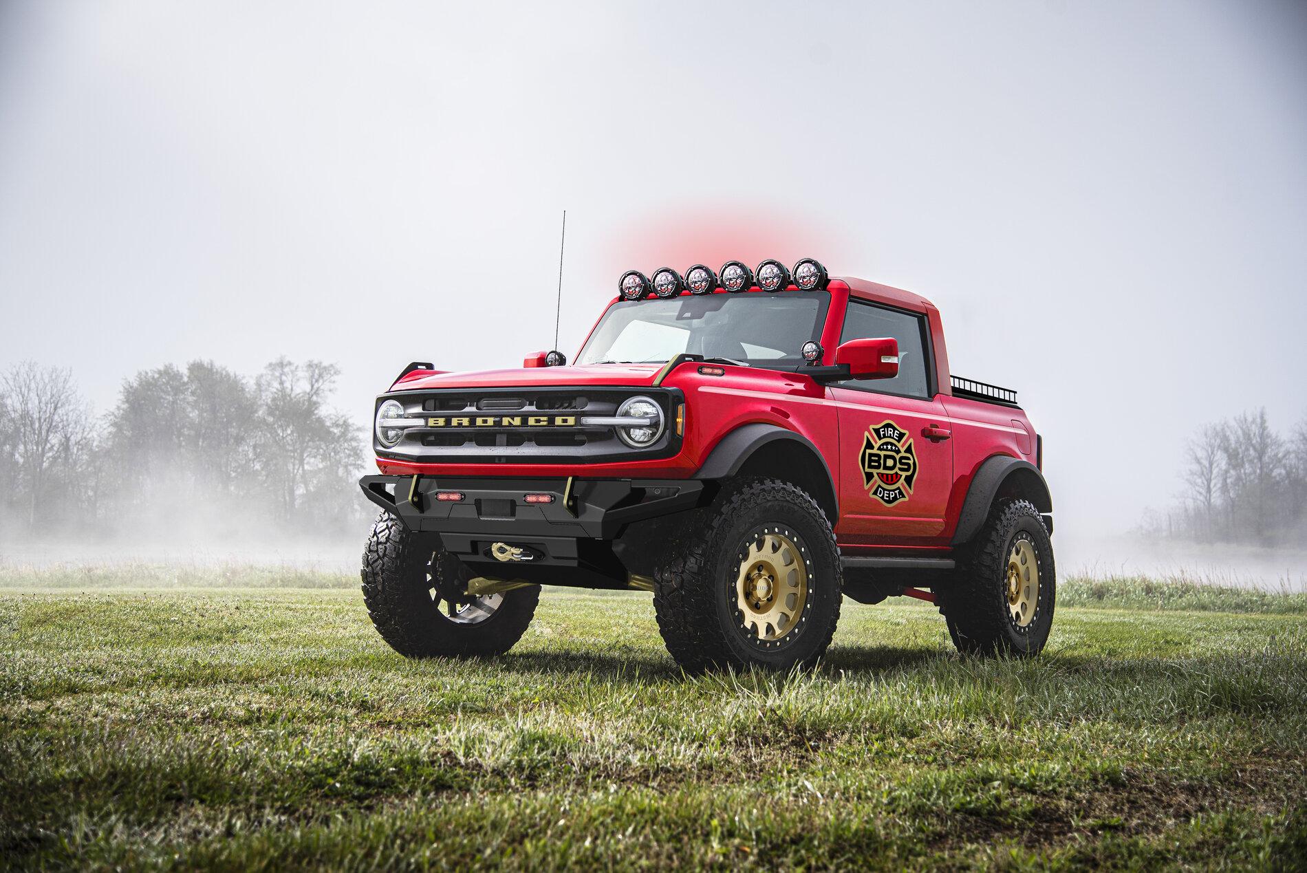 Ford Bronco Revealed: Custom Build Broncos to Debut at SEMA 2021 2021 Bronco by BDS Suspensions