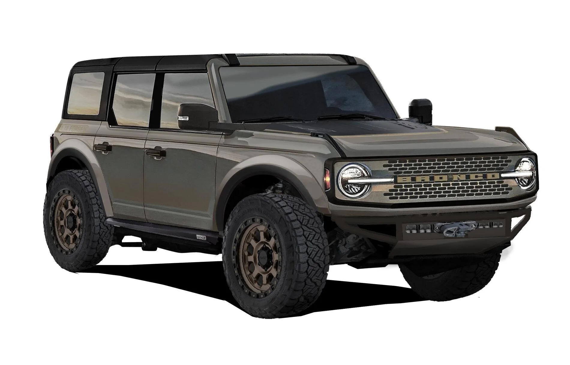 Ford Bronco Revealed: Custom Build Broncos to Debut at SEMA 2021 2021 Bronco BAJA FORGED by LGE-CTS Motorsports