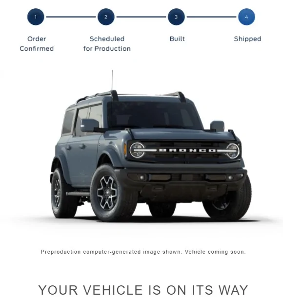 Ford Bronco *** DIRT MOUNTAIN Broncos - Built, Shipped, Delivered Tracker*** Screenshot 2021-10-22 092251