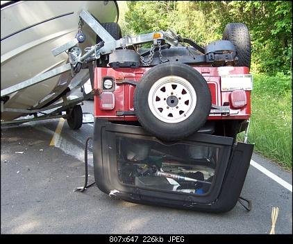 Ford Bronco Towing capacity poll towing-accident-