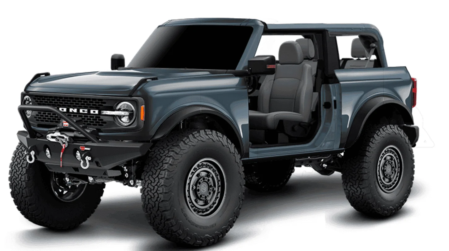 Ford Bronco 2 door Bronco and new options added to Interactive Garage builder hkH5KjJ