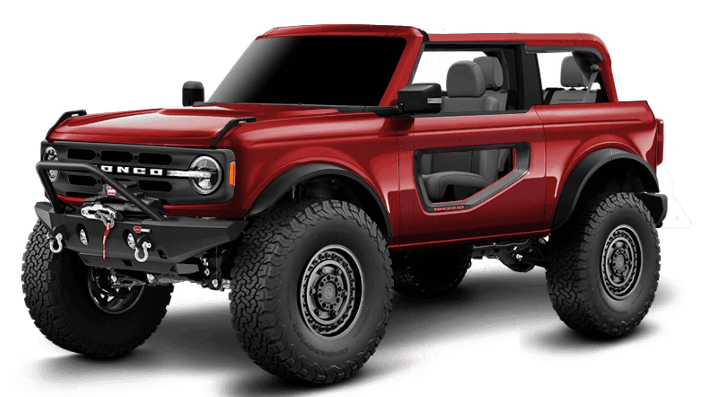 Ford Bronco 2 door Bronco and new options added to Interactive Garage builder afZLSeV