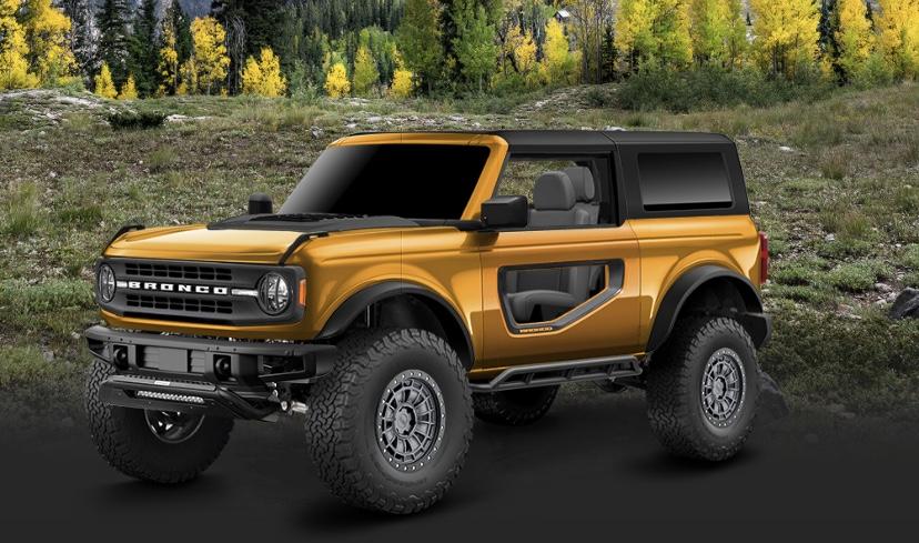 Ford Bronco 2 door Bronco and new options added to Interactive Garage builder E42CFDEC-11F0-4288-B486-982E779CEB51