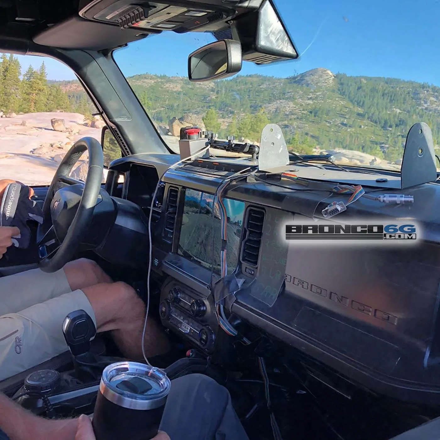 Ford Bronco Pics: 2021 Broncos on the Rubicon Trail 2021 Bronco Rubicon Trail Interior