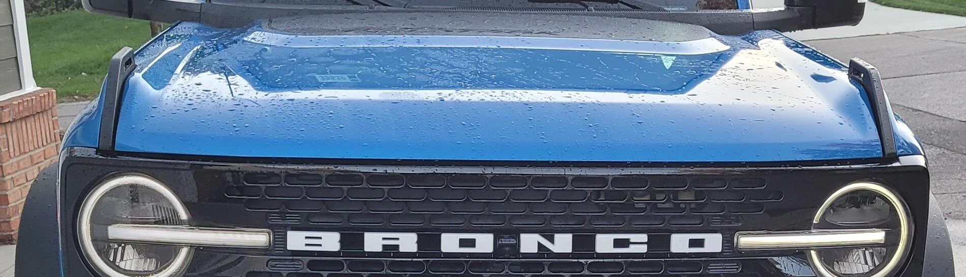 Ford Bronco Hood Gap fm bronco