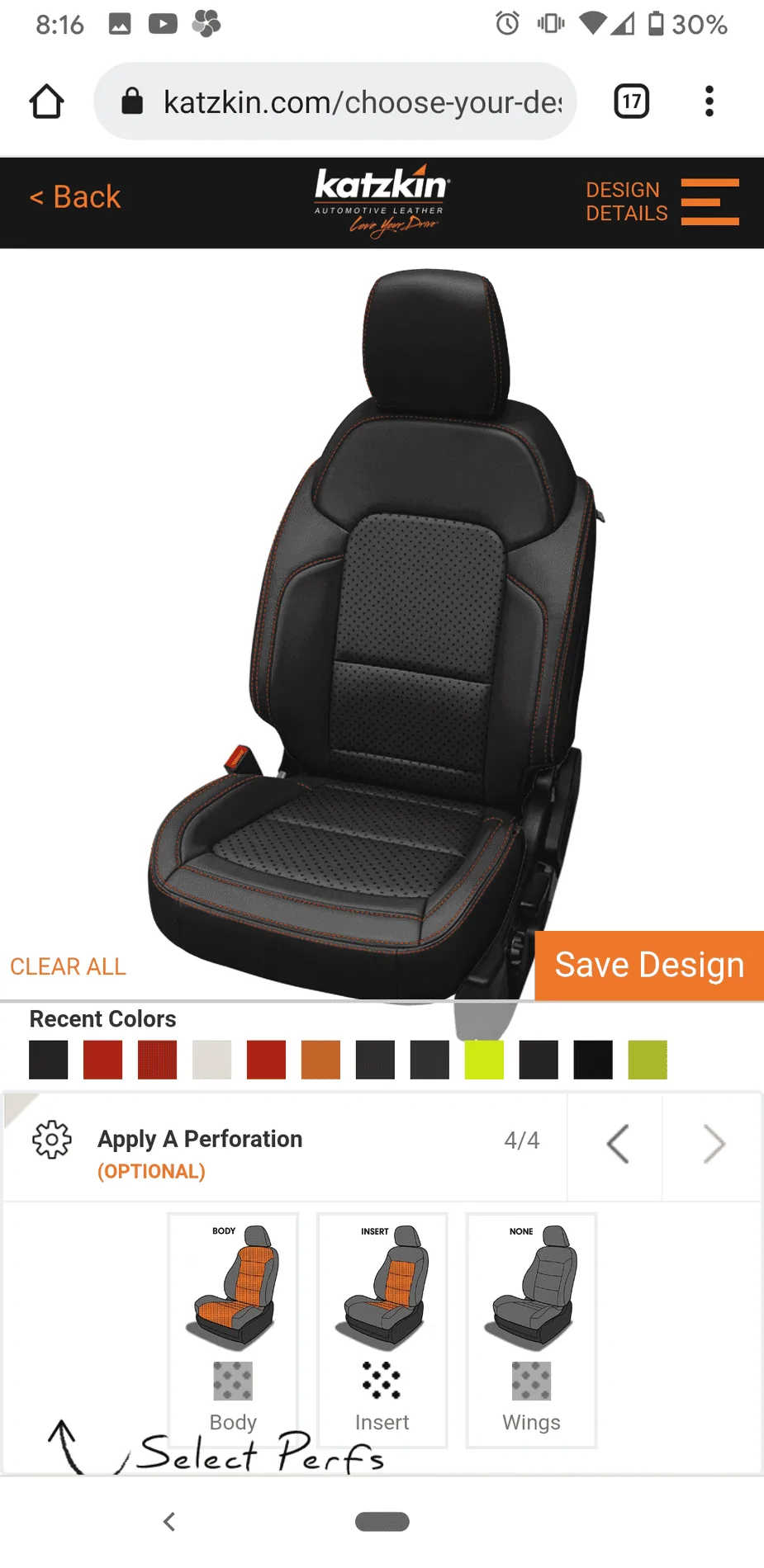 Ford Bronco First Edition vs Katzkin seat covers Screenshot_20211003-201609