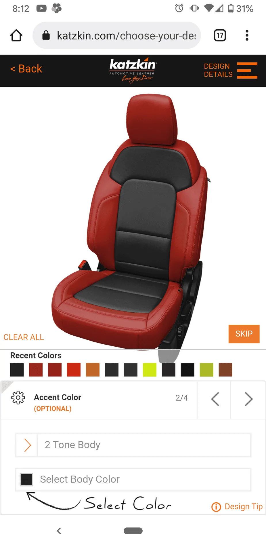 Ford Bronco First Edition vs Katzkin seat covers Screenshot_20211003-201212