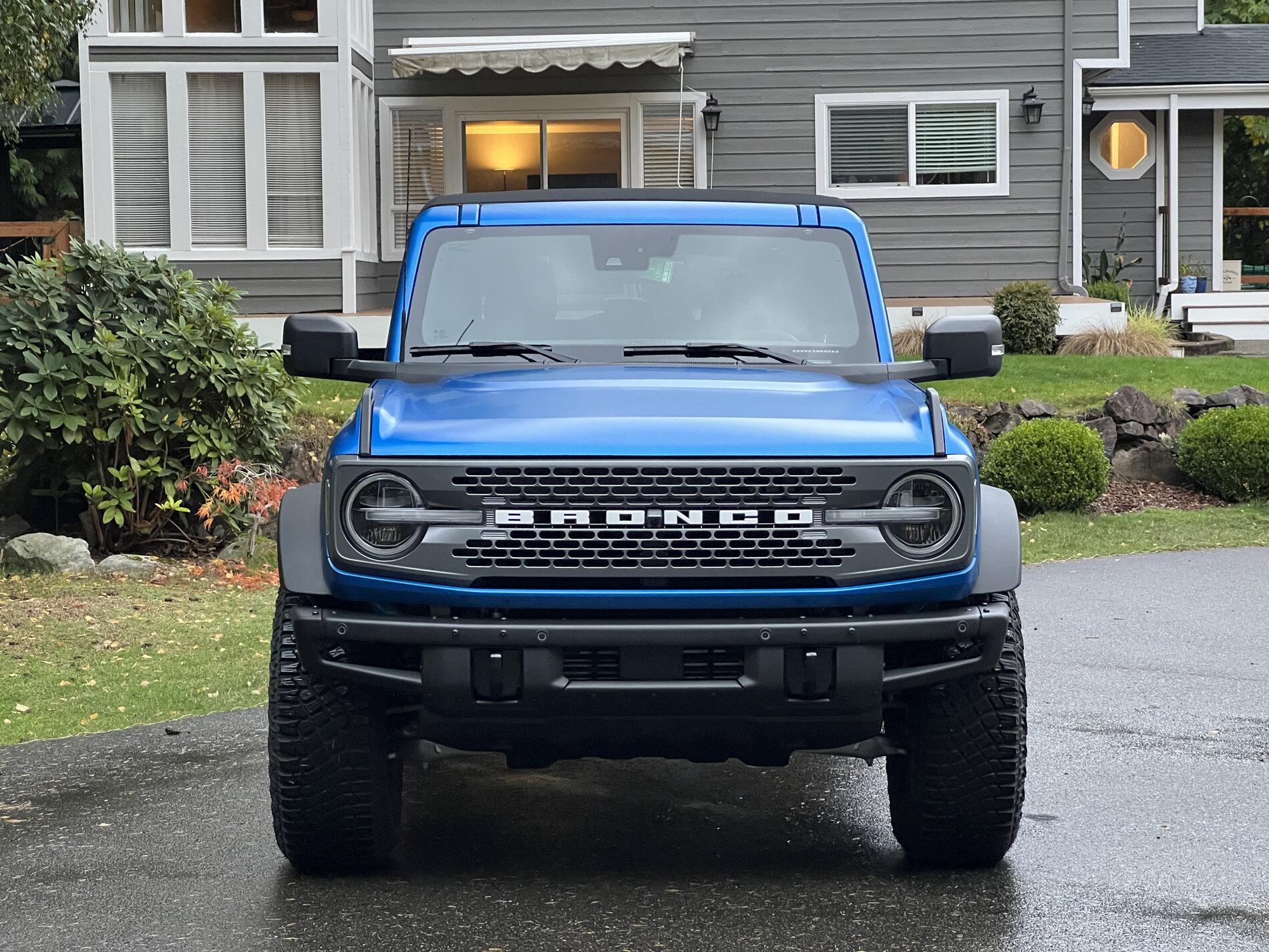 Ford Bronco XPEL Stealth PPF on Velocity Blue Bronco Badlands 🤩 IMG_1693