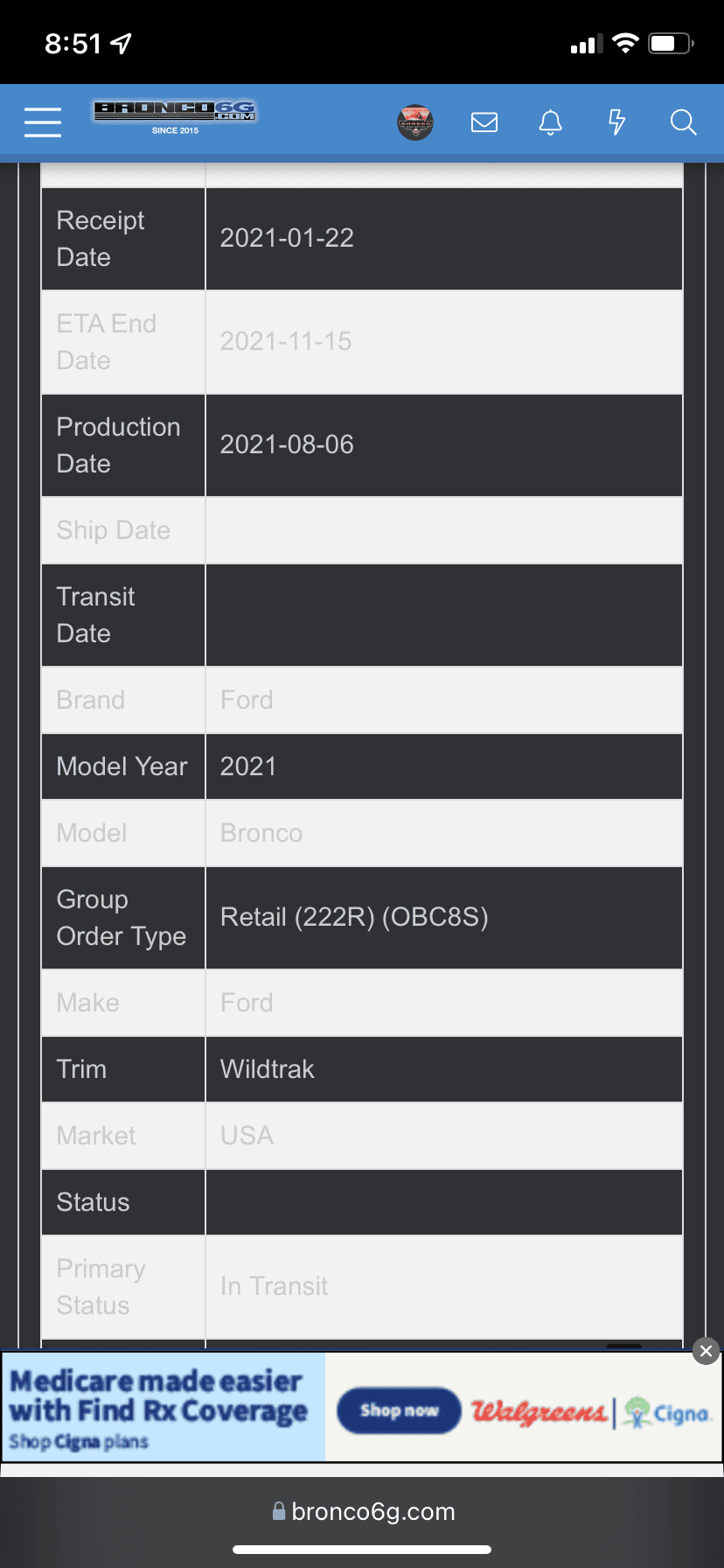 Ford Bronco 🛠 8/2/21 build Week Thread FCD6415C-0562-4732-8CF9-5F907811B965