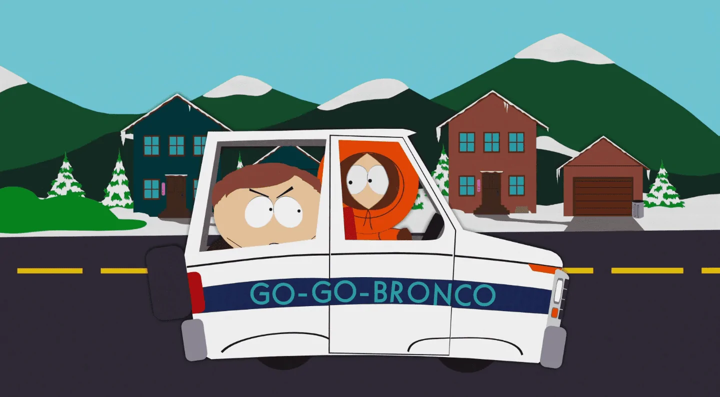 Ford Bronco Target has Broncos!! CartmansSillyHateCrime2000027