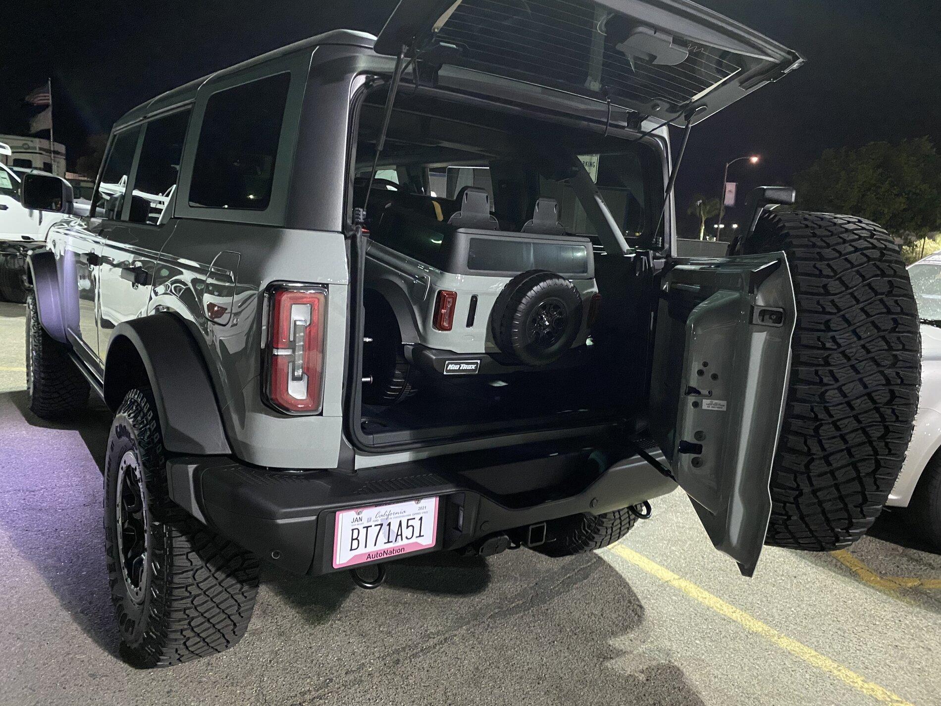 Ford Bronco [Updated with videos!] Kid Trax Bronco 2021 - my son's 1 of 1 Cactus Gray Motorized Powerwheels f543dce1-e2c6-47af-8900-18fdb11e7c40-jpeg-