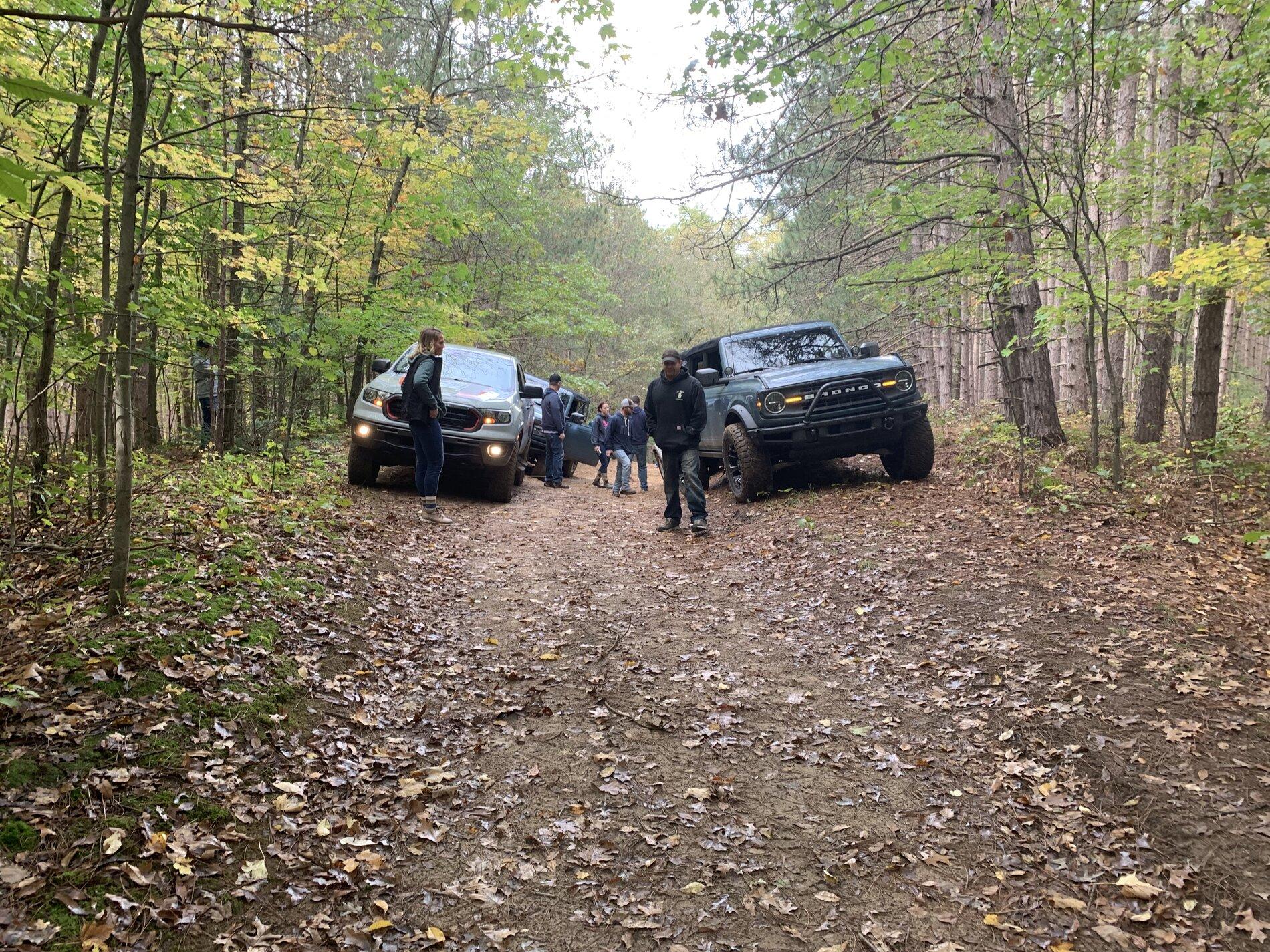 Ford Bronco Detroit to Silver Lake Sand Dunes in Bronco Black Diamond 2AE75A98-3584-4170-91A1-10DD1DF61061