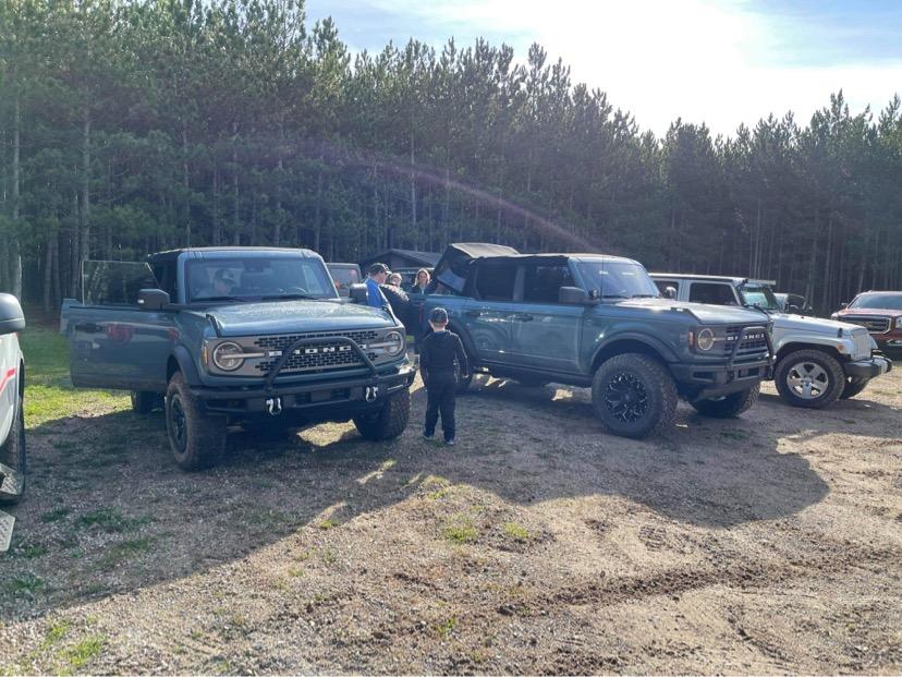 Ford Bronco Detroit to Silver Lake Sand Dunes in Bronco Black Diamond 253A754D-DDA7-4688-8B23-C77EA6F8349B