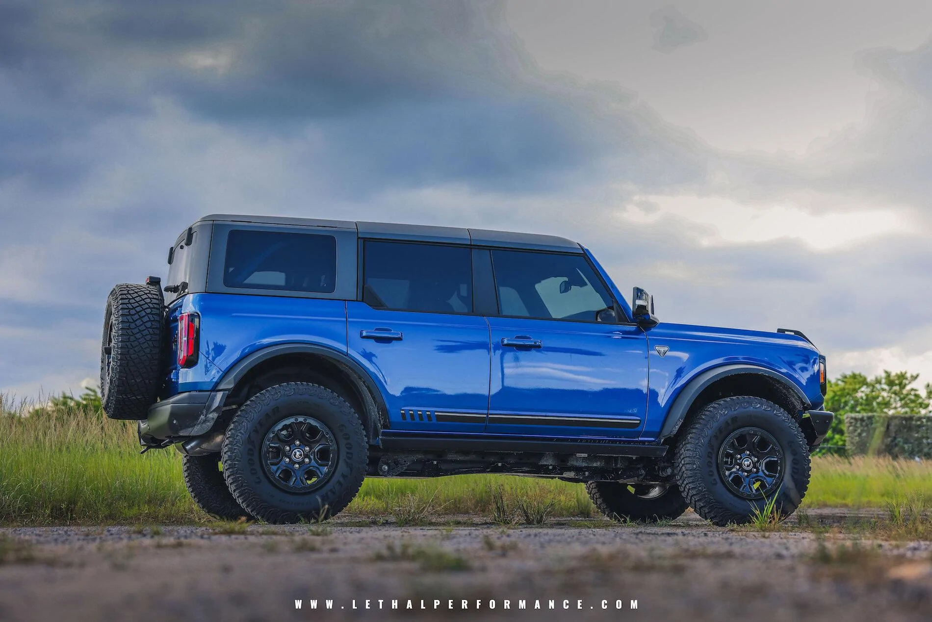 Ford Bronco Lethal Performance's First Edition 4 Door Hard Top in Lightning Blue is HERE!! 3J3A9042