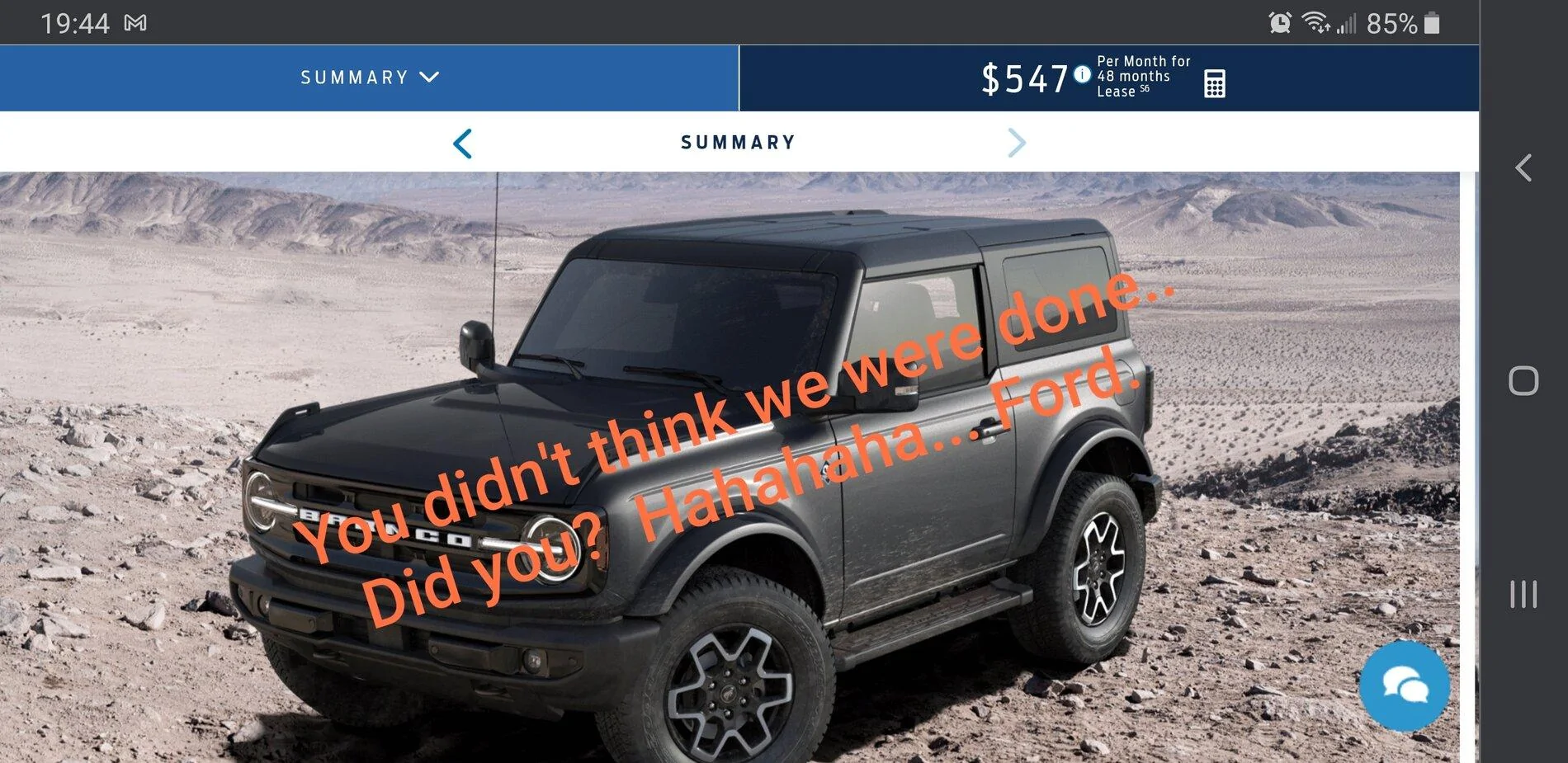 Ford Bronco 🛠 8/2/21 build Week Thread 20211025_174519