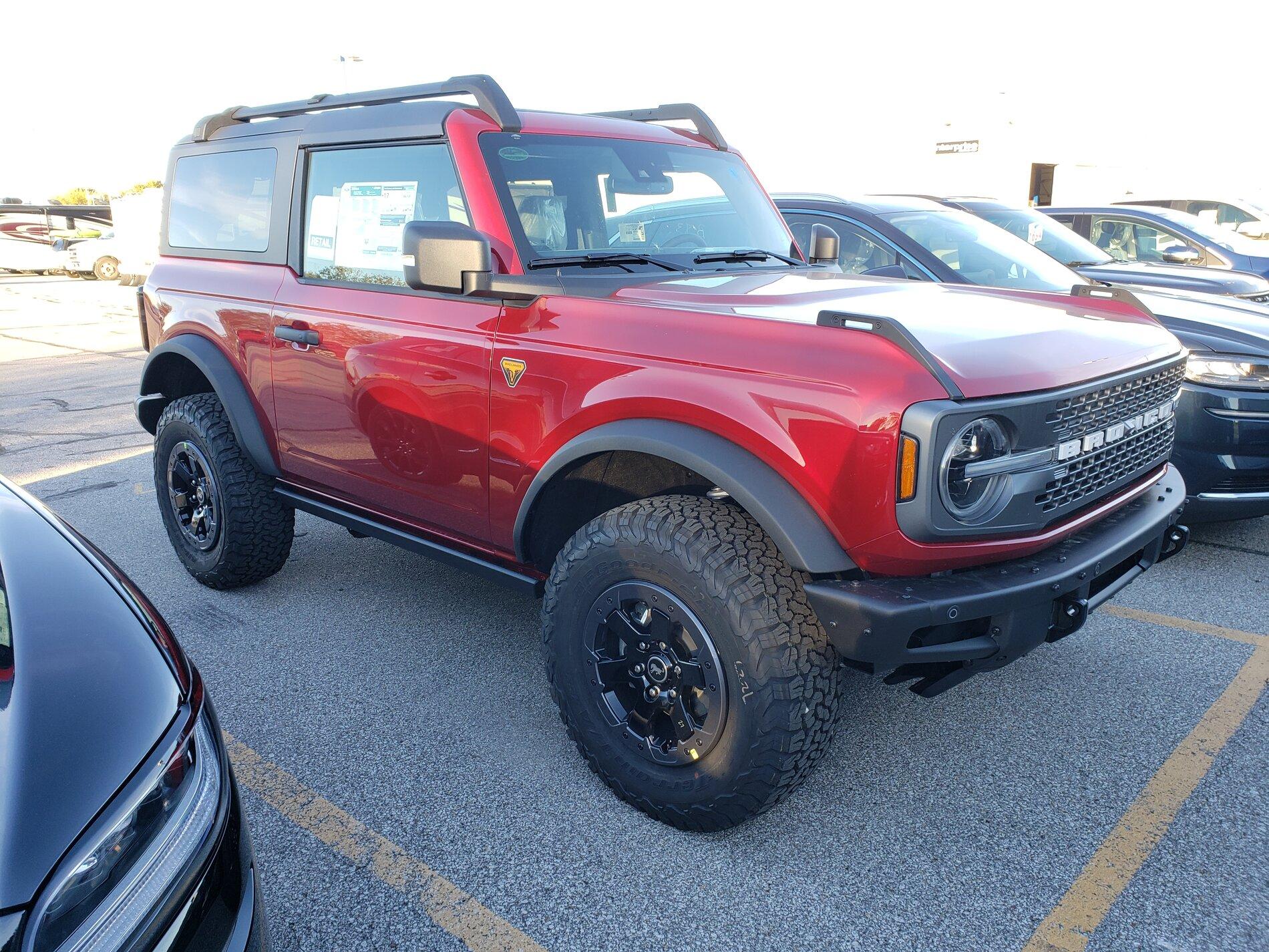 Ford Bronco Bronco Team 2 door. 20211025_171900
