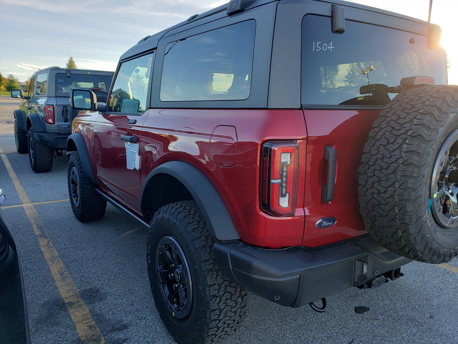 Ford Bronco Bronco Team 2 door. 20211025_171958