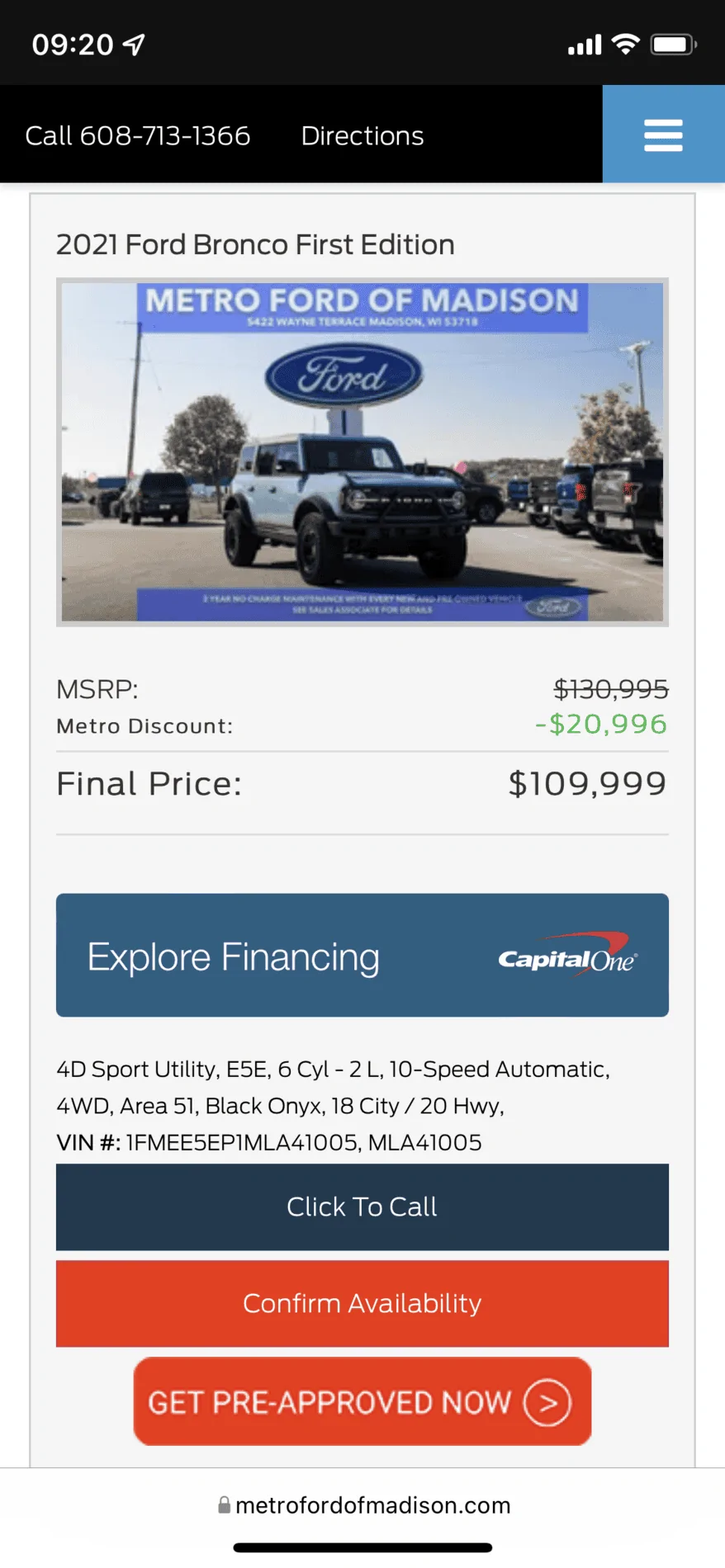 Ford Bronco Come and get your $90k Big Bend! 0C98E1B0-759A-4EA8-A17D-D2A9B7EAB193