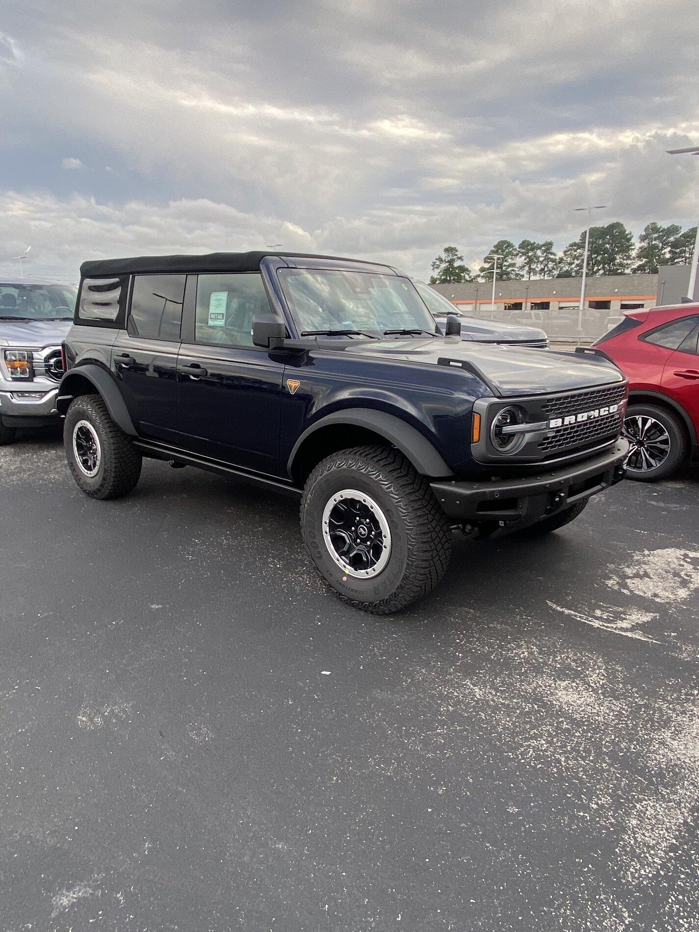 Ford Bronco Got the Call Today IMG_3459