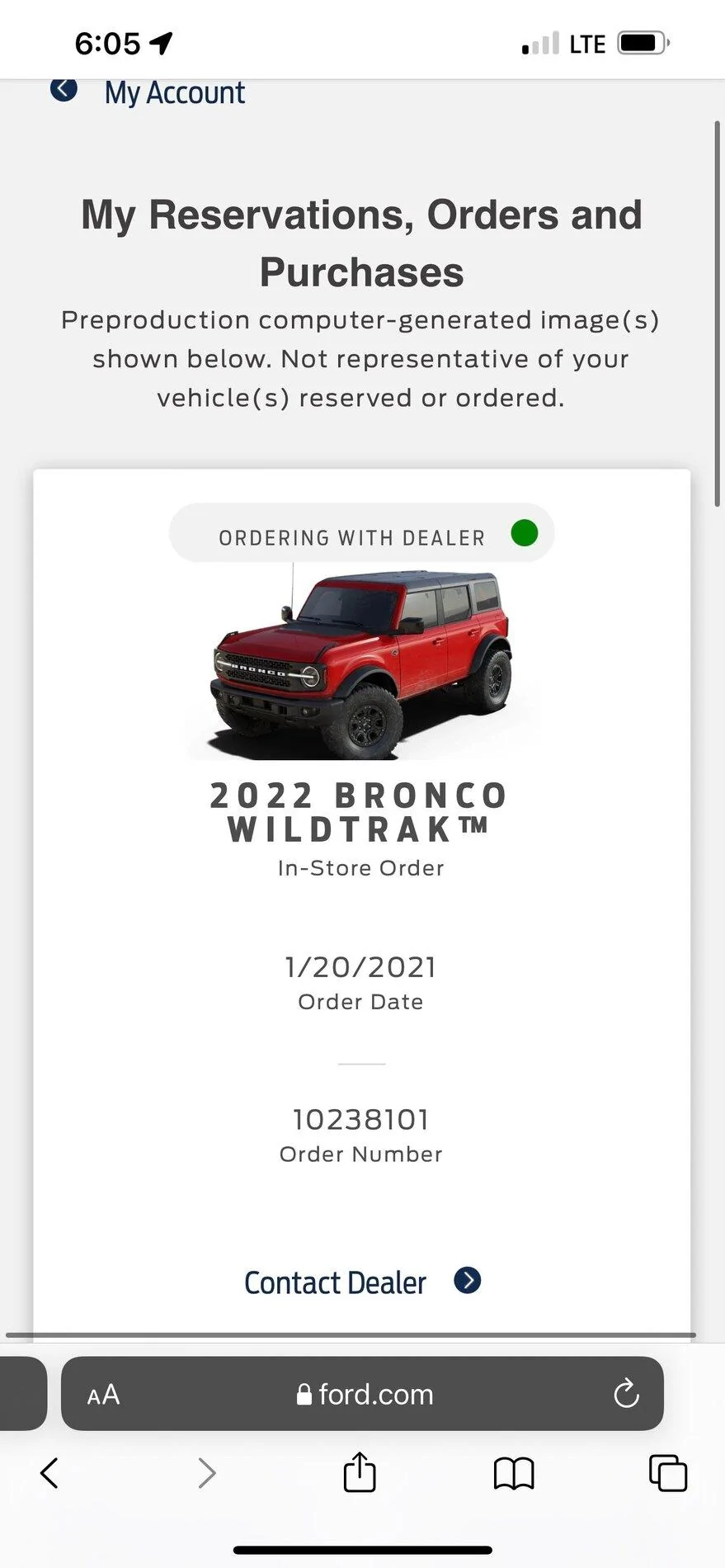 Ford Bronco 🛠 10/25/21 Build Week Group Screenshot 2021-10-22 at 6.05.55 PM