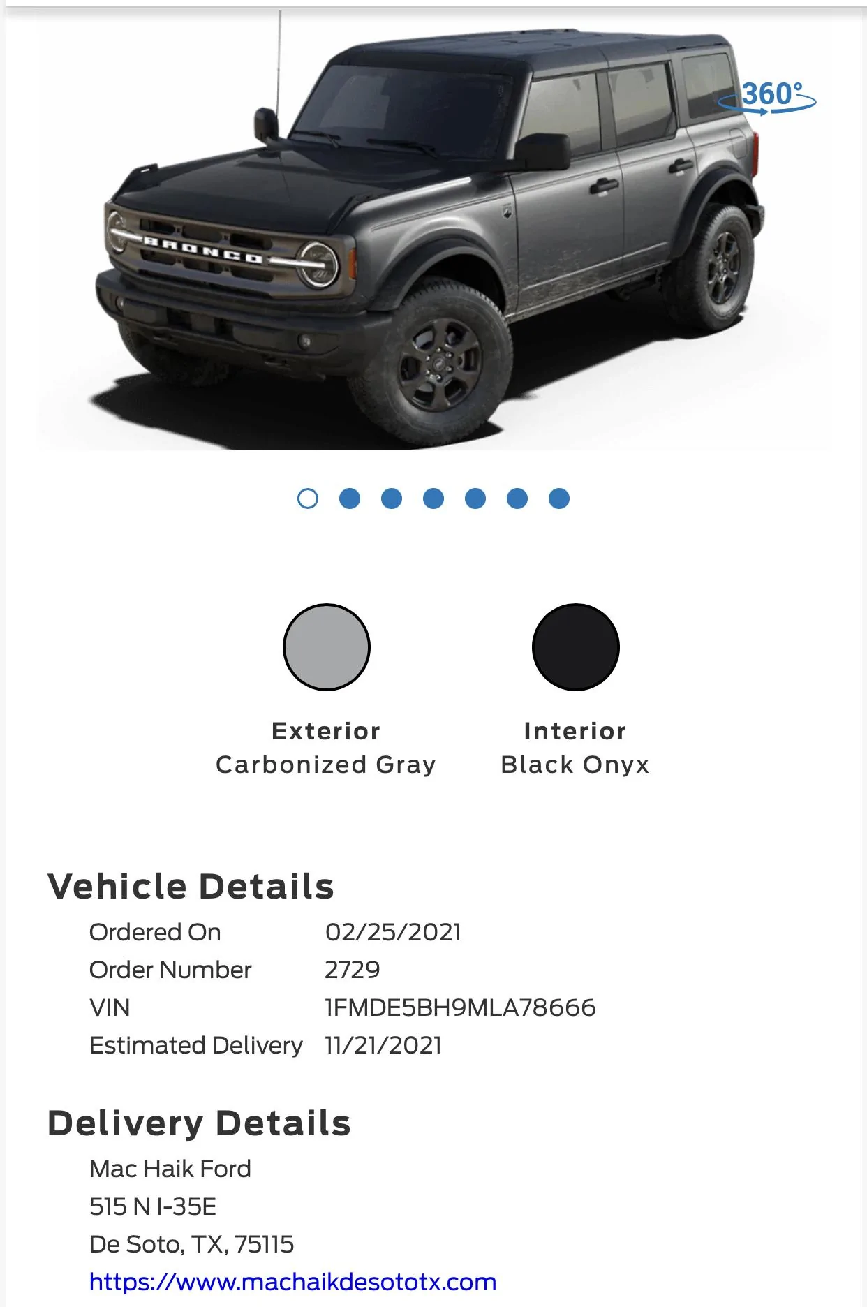 Ford Bronco 🛠 10/25/21 Build Week Group A714FAFF-767B-4719-9F7E-A9360EA67250