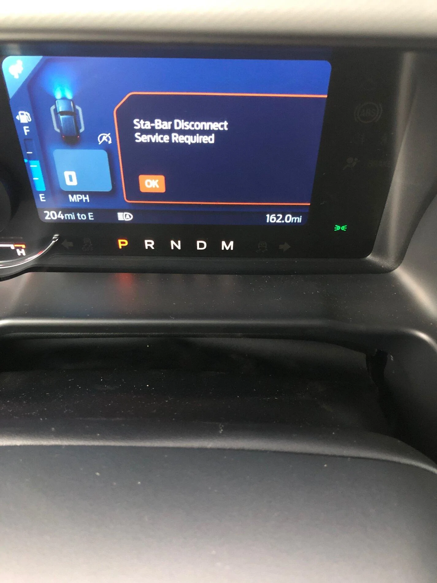 Ford Bronco Sta bar disconnect failure 1635369314099