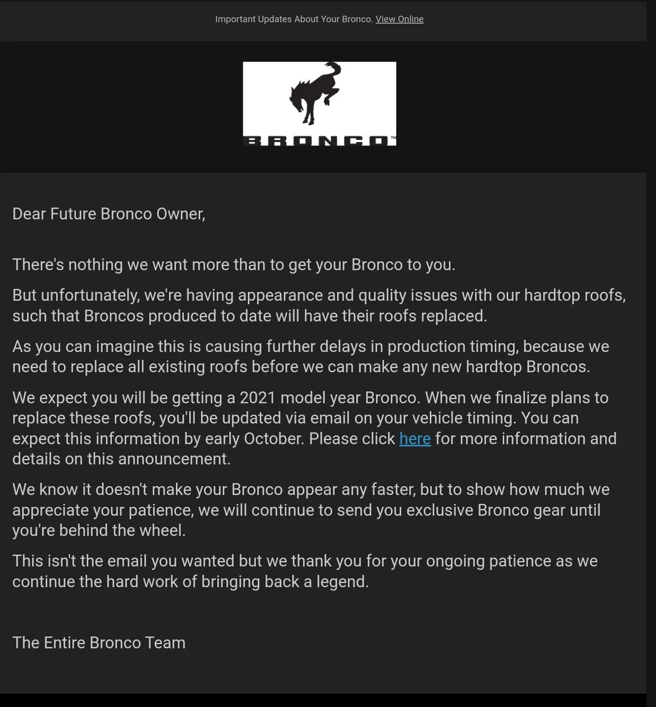 Ford Bronco Bad news about MIC 2.0 quality after a few days Screenshot_20211027-181205_Outlook-1