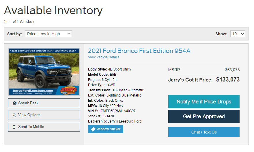 Ford Bronco Anyone looking for a reasonably priced FE?... 1635440119934