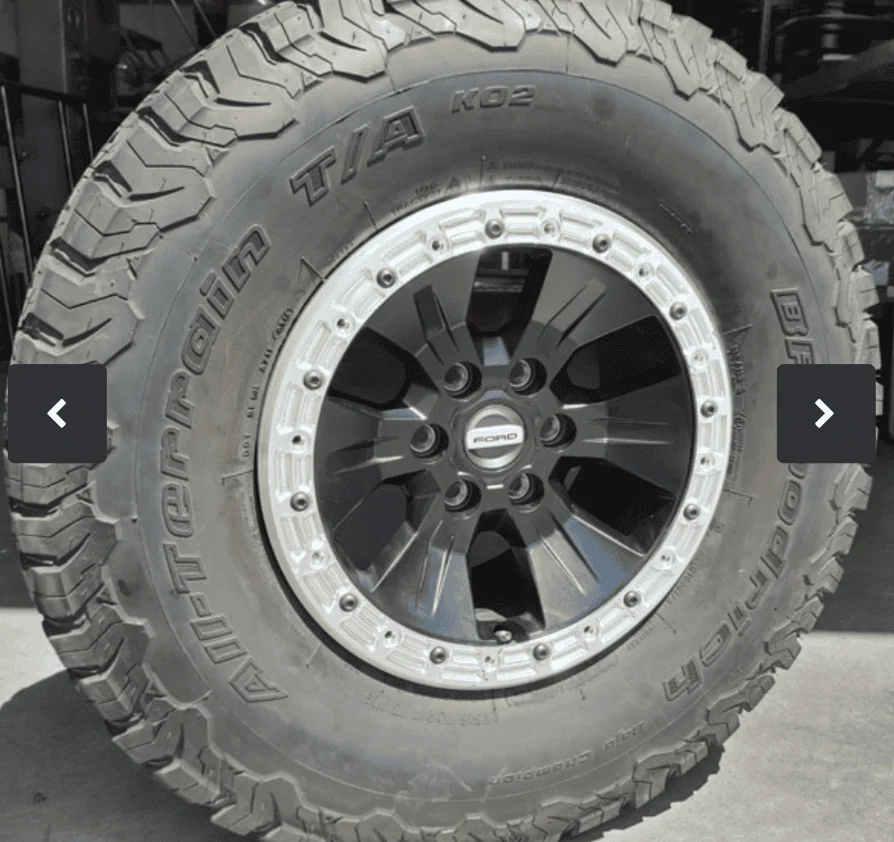 Ford Bronco Running the Bead lock ring as a trim ring? 1635451809666