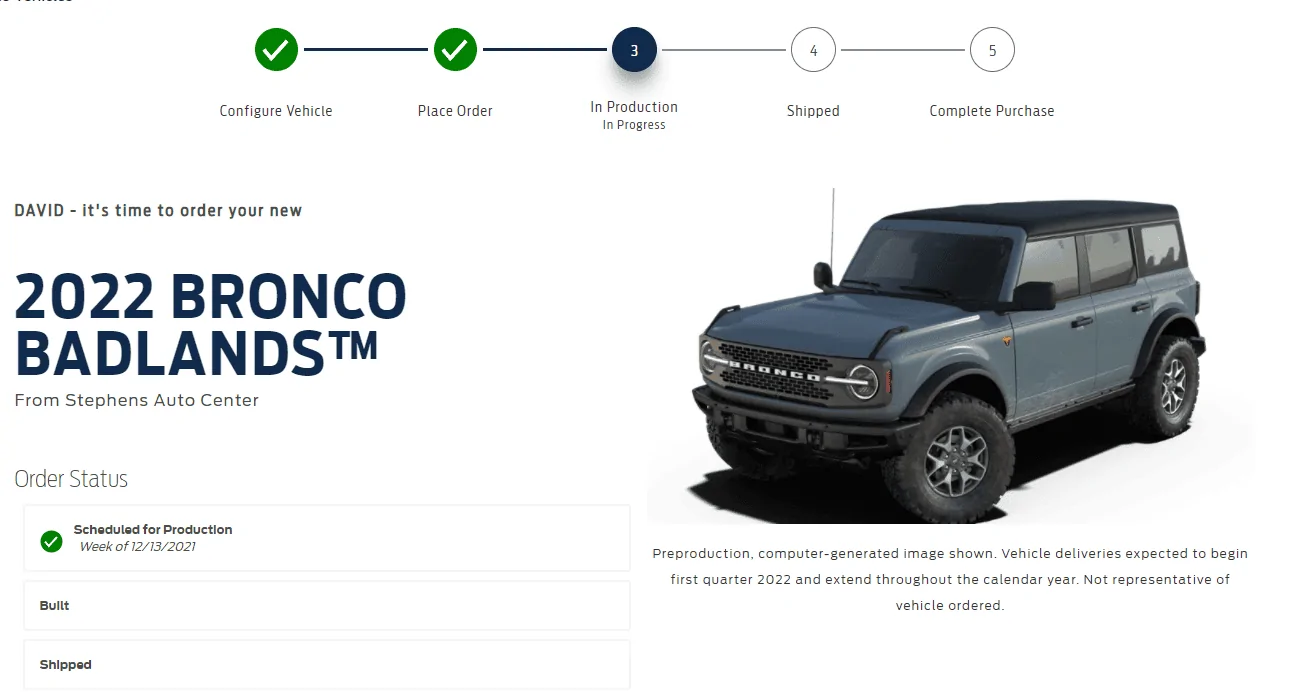 Ford Bronco The Plan & Offer - Stephens Auto Center's Mid Atlantic Bronco Connection 1635461886098