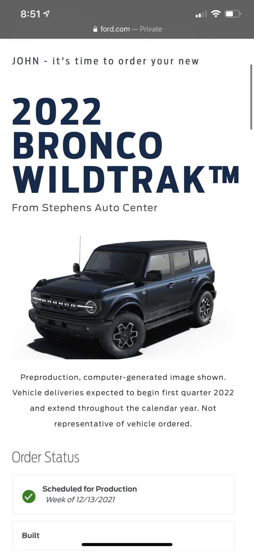 Ford Bronco The Plan & Offer - Stephens Auto Center's Mid Atlantic Bronco Connection B44F339B-5DAF-4D73-8126-DA92011C6662