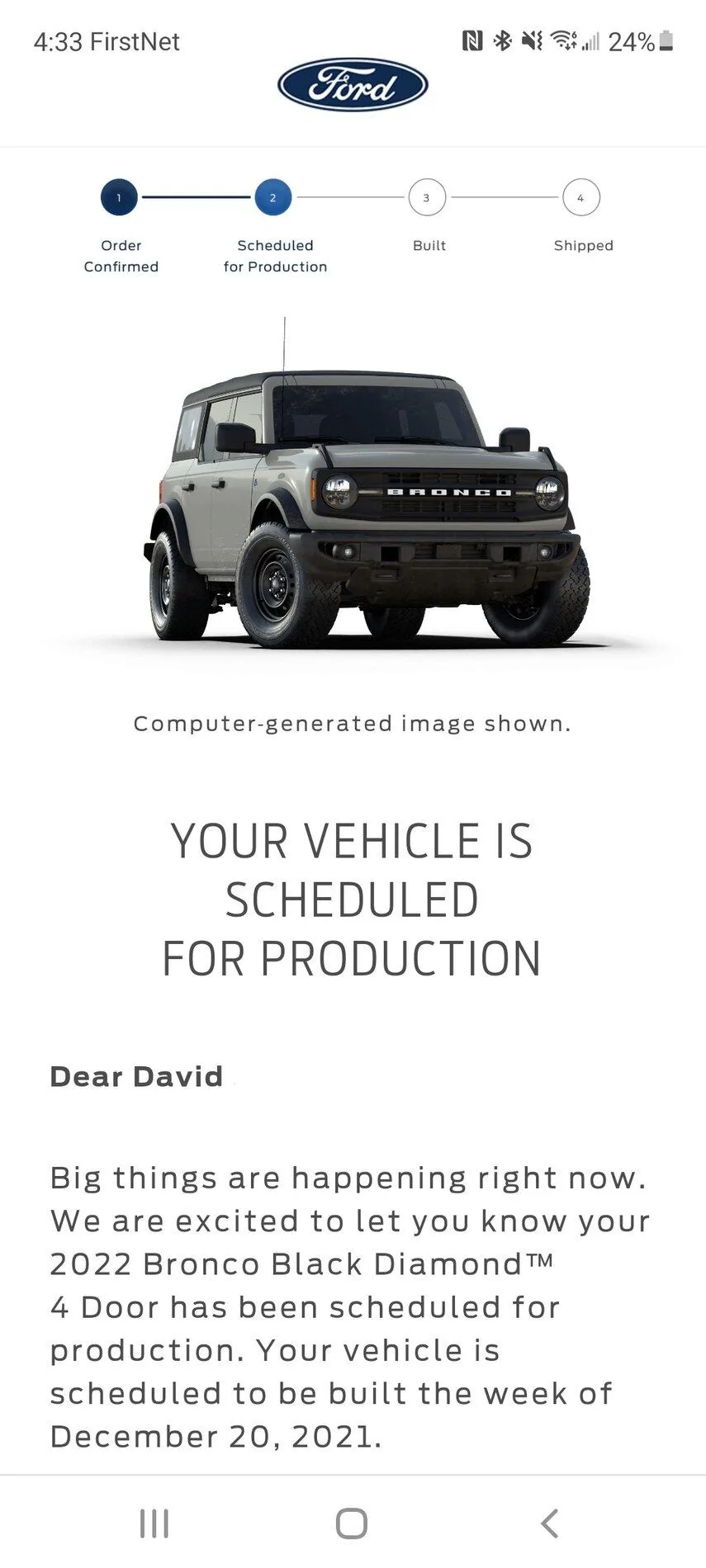 Ford Bronco 2022 order scheduled today (10/28) group Screenshot_20211029-043326_Chrom