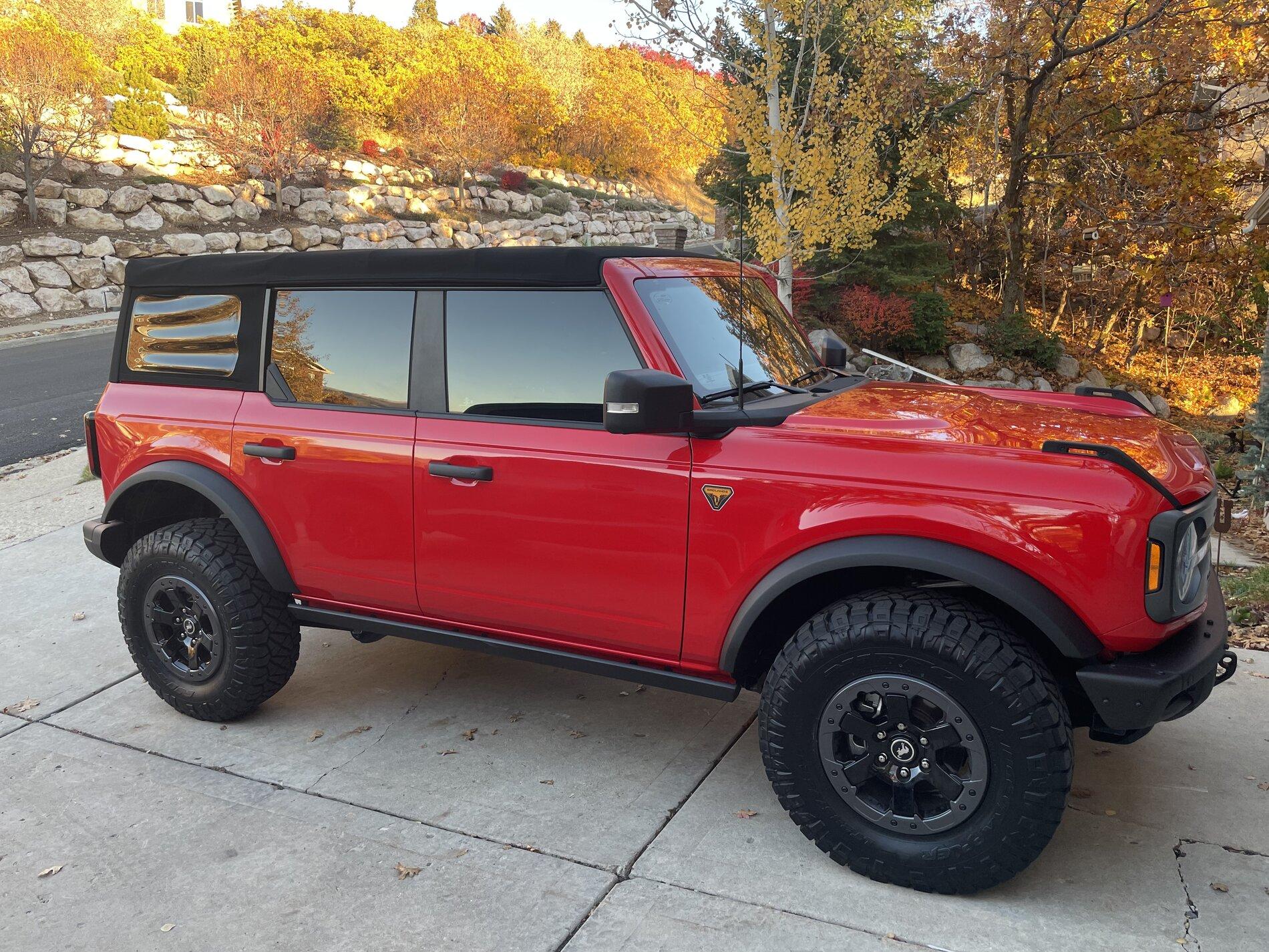 Ford Bronco Show us your installed wheel / tire upgrades here! (Pics) 54FBBB06-D7DE-4D84-91DB-7B6CDFF52BEE