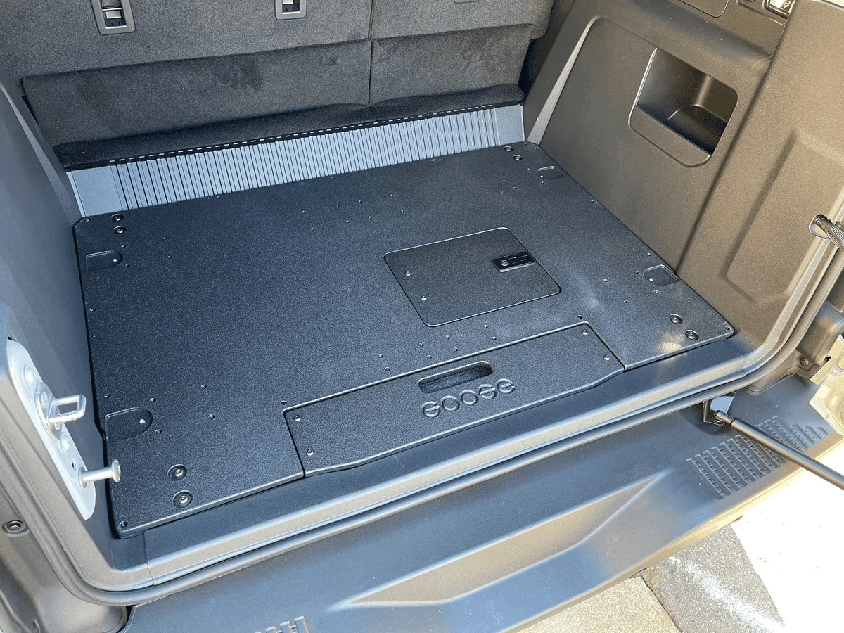 Ford Bronco Fridge slide mount in the trunk 1635539105655