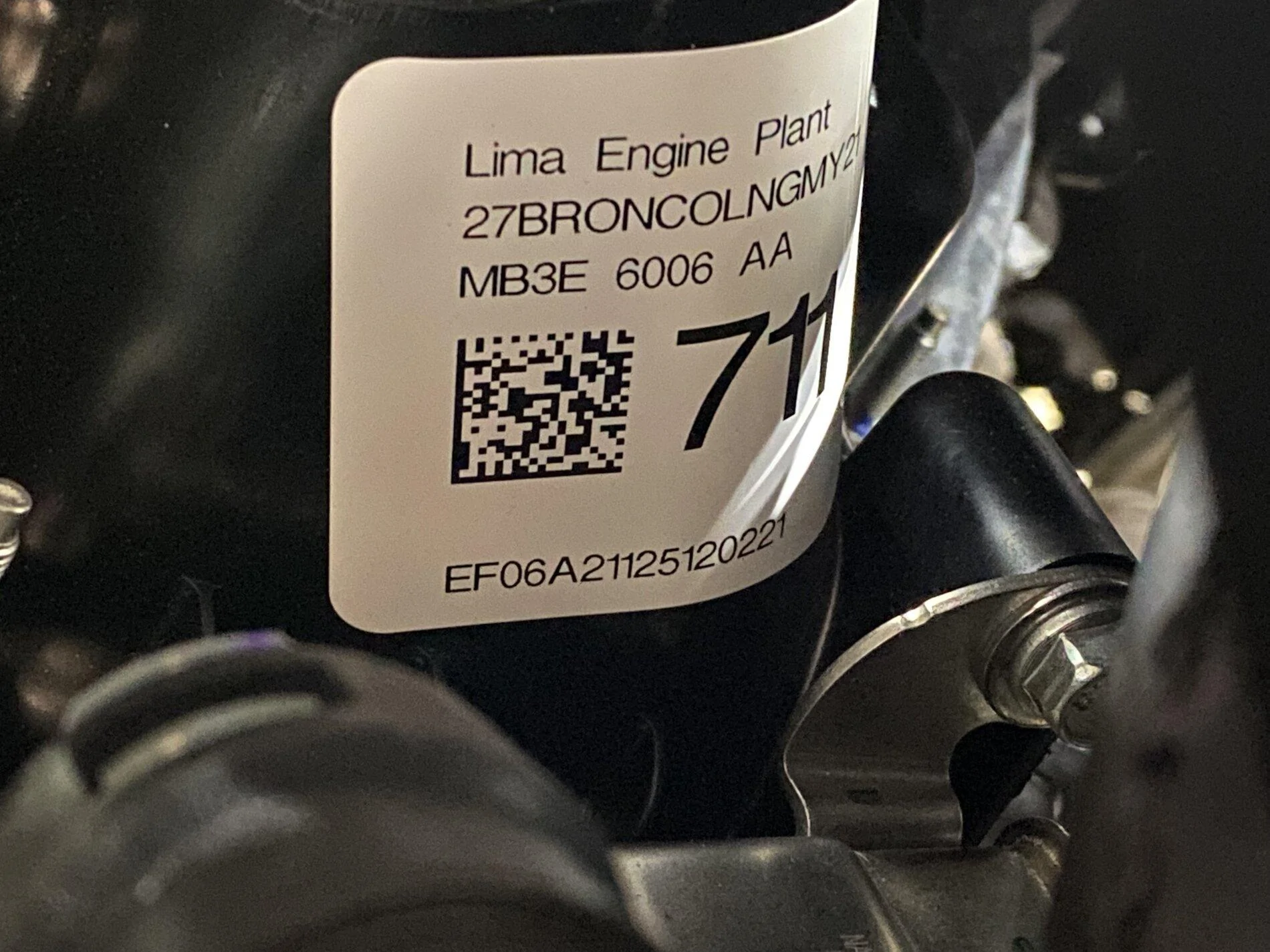 Ford Bronco 2.7L Issue 2.7
