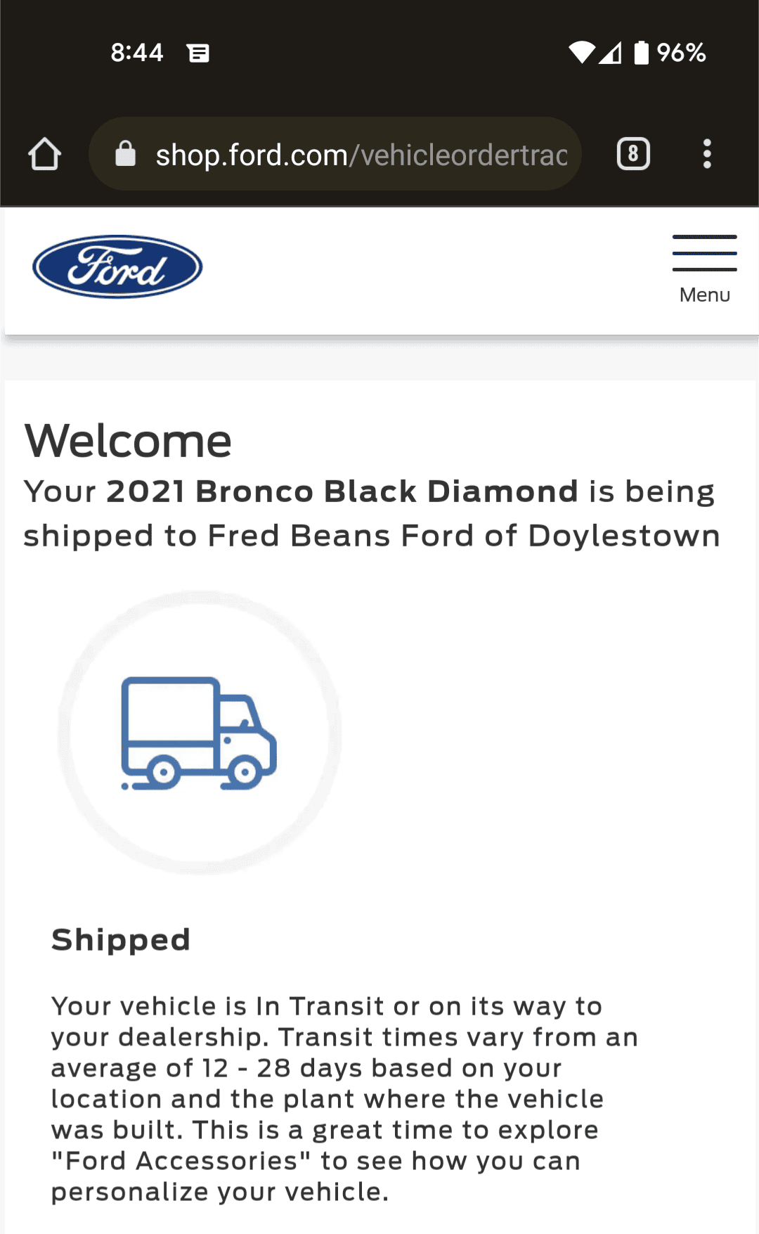 Ford Bronco 🛠 10/25/21 Build Week Group Screenshot_20211031-084407