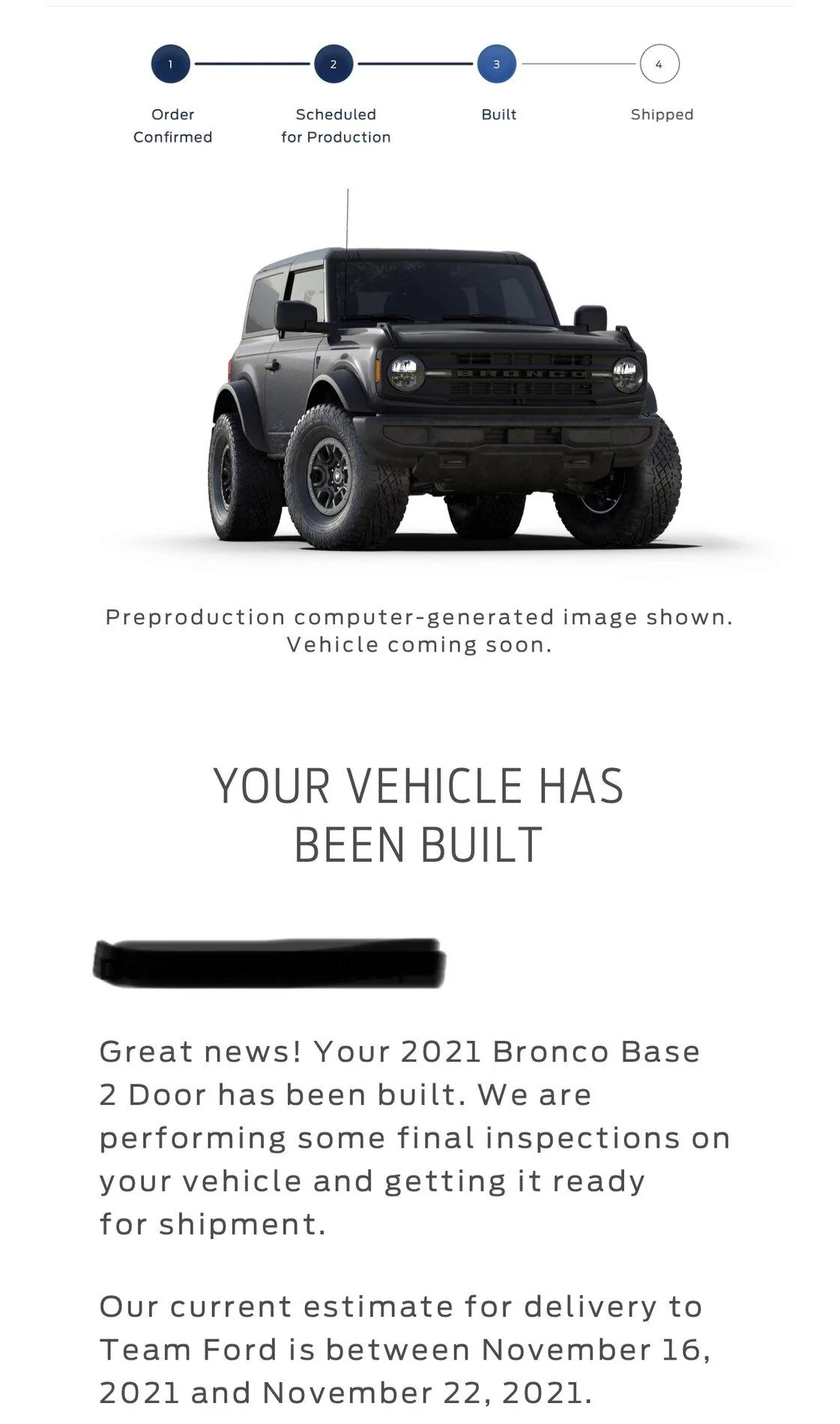 Ford Bronco *** DIRT MOUNTAIN Broncos - Built, Shipped, Delivered Tracker*** FA17D394-5B56-4B82-A1C3-31E1C5716C06