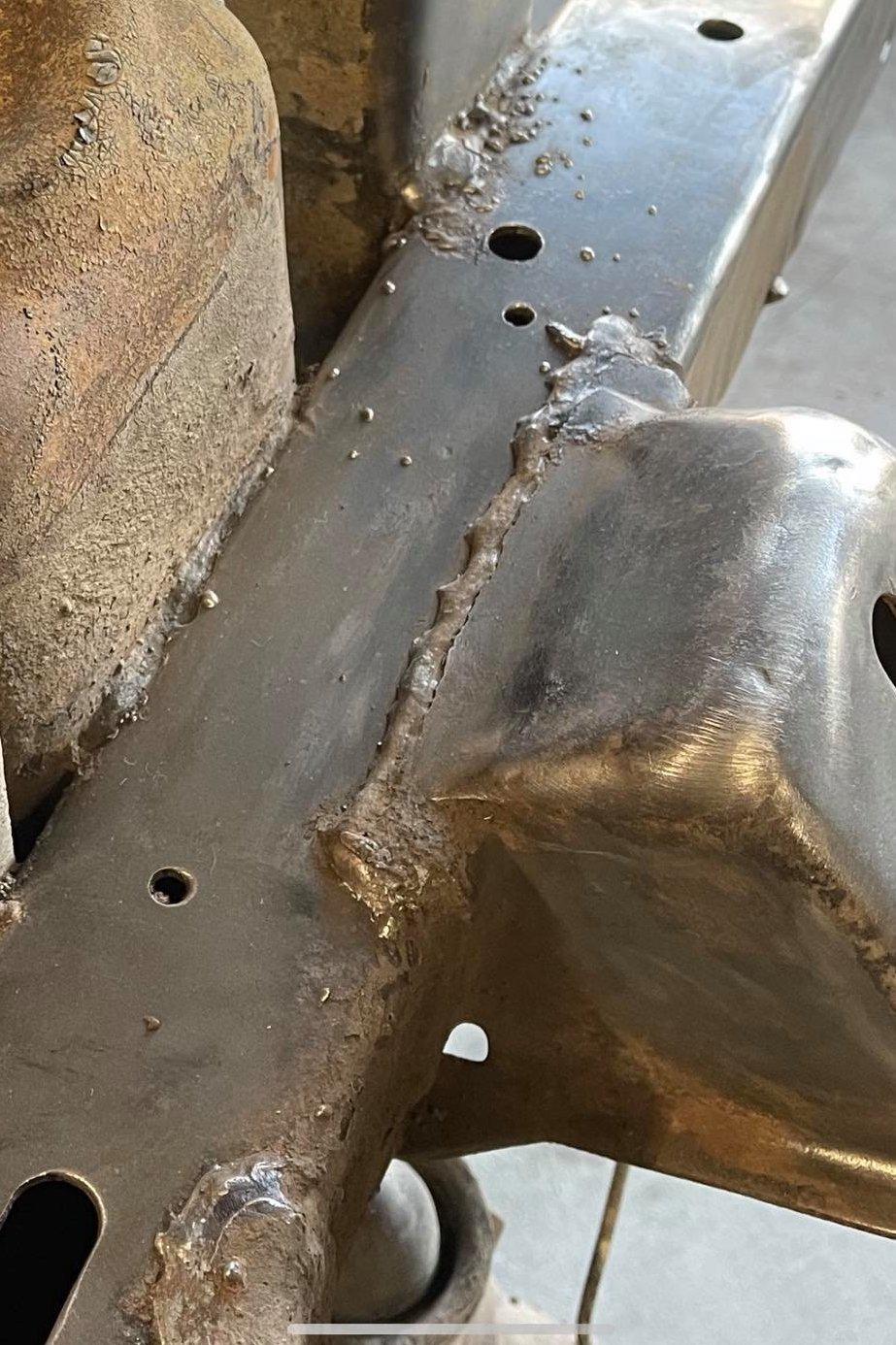 Ford Bronco Nice weld! EB weld
