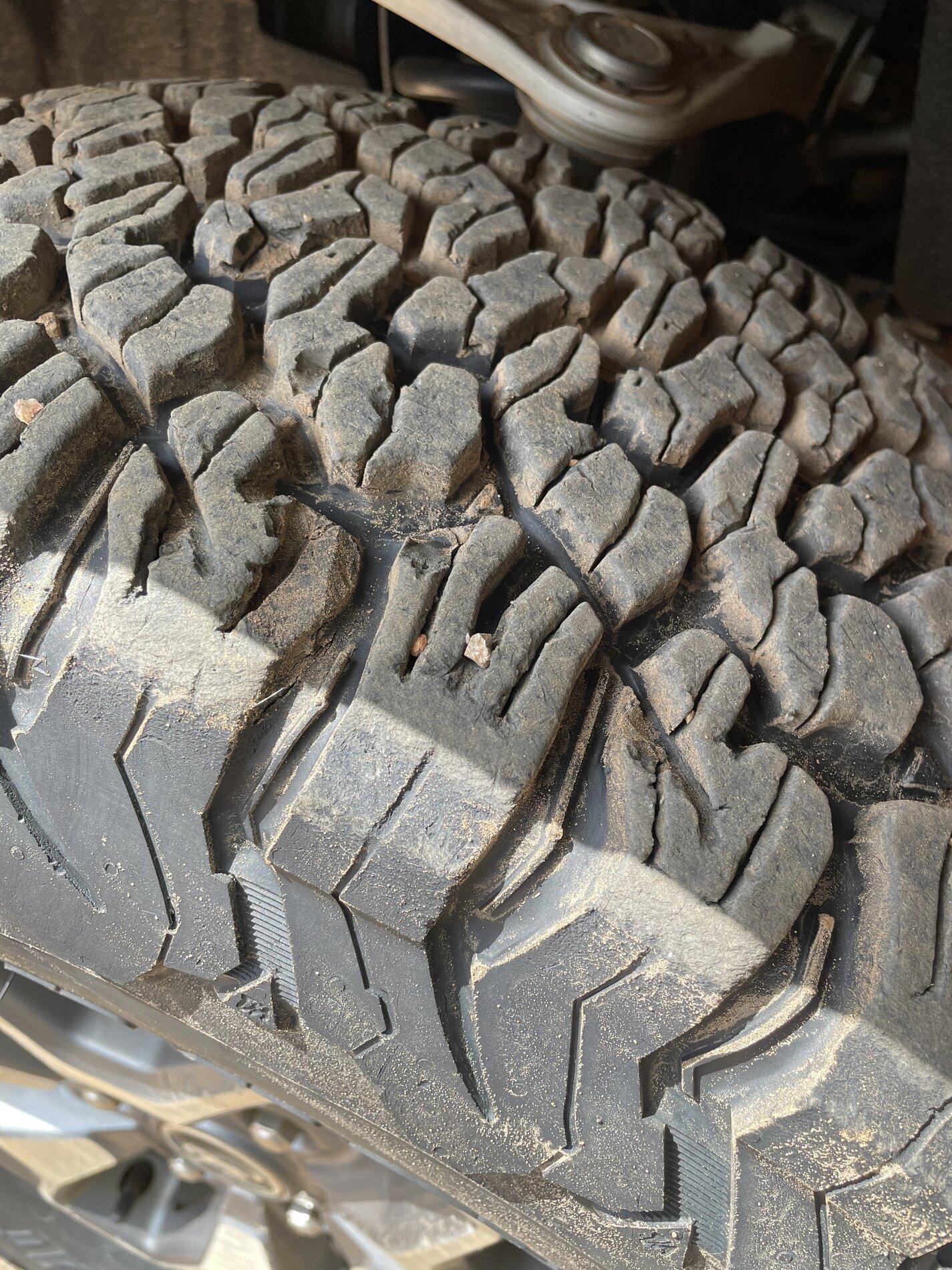 Ford Bronco Goodyear Tire Punctures 79654738-4790-499C-B425-46F80D11E3C1